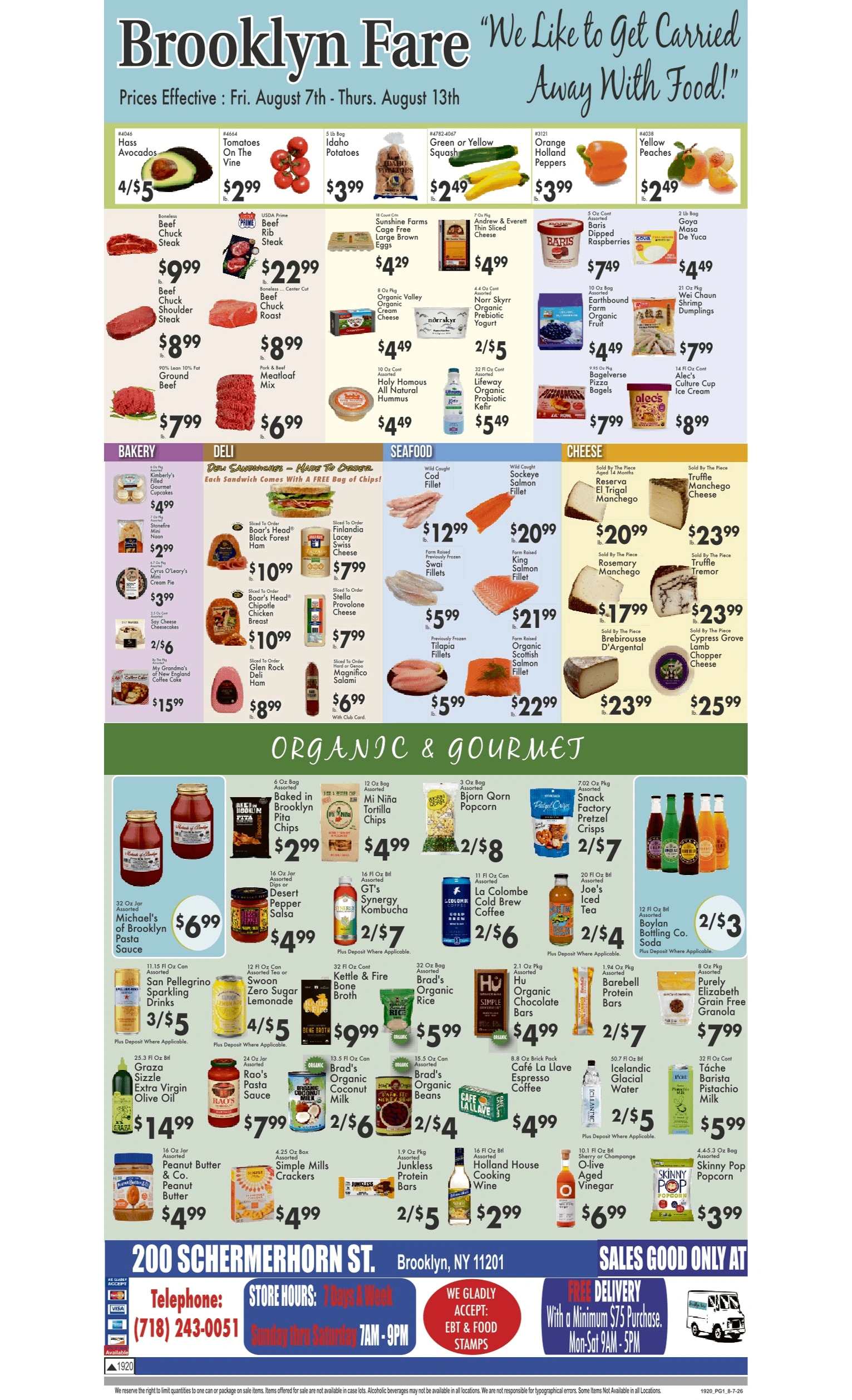 Key Food flyer page 1