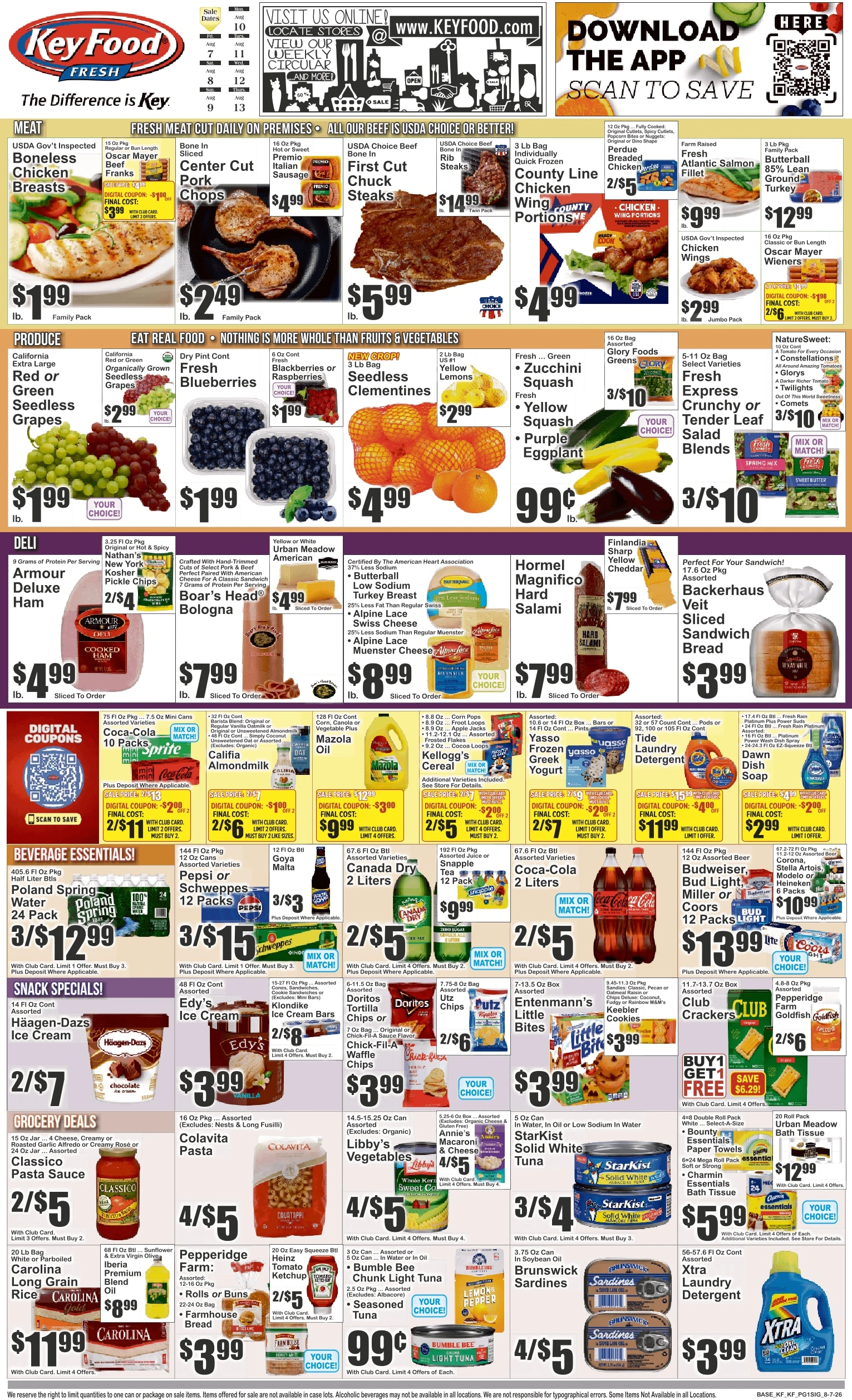 Key Food flyer page 1