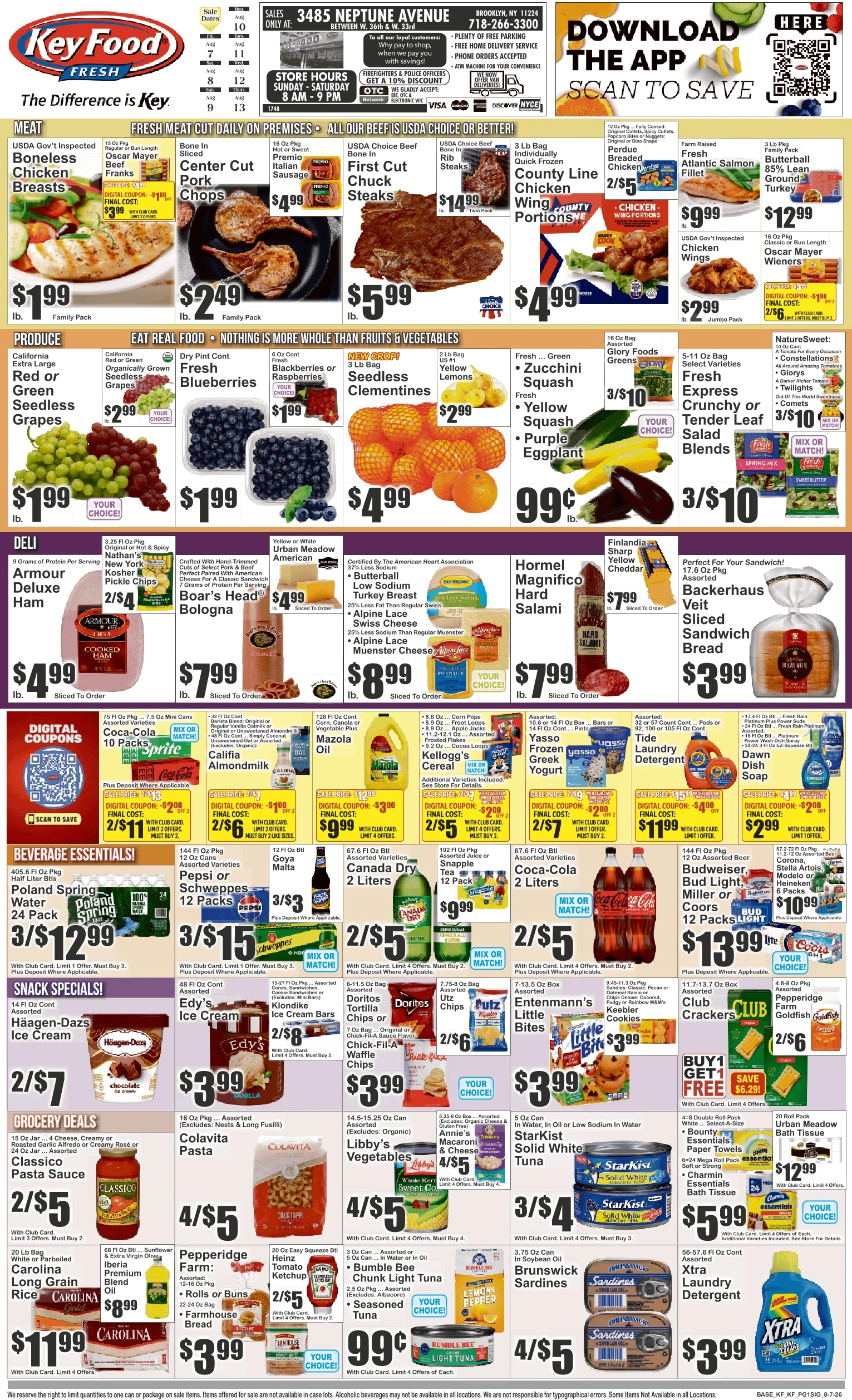 Key Food flyer page 1