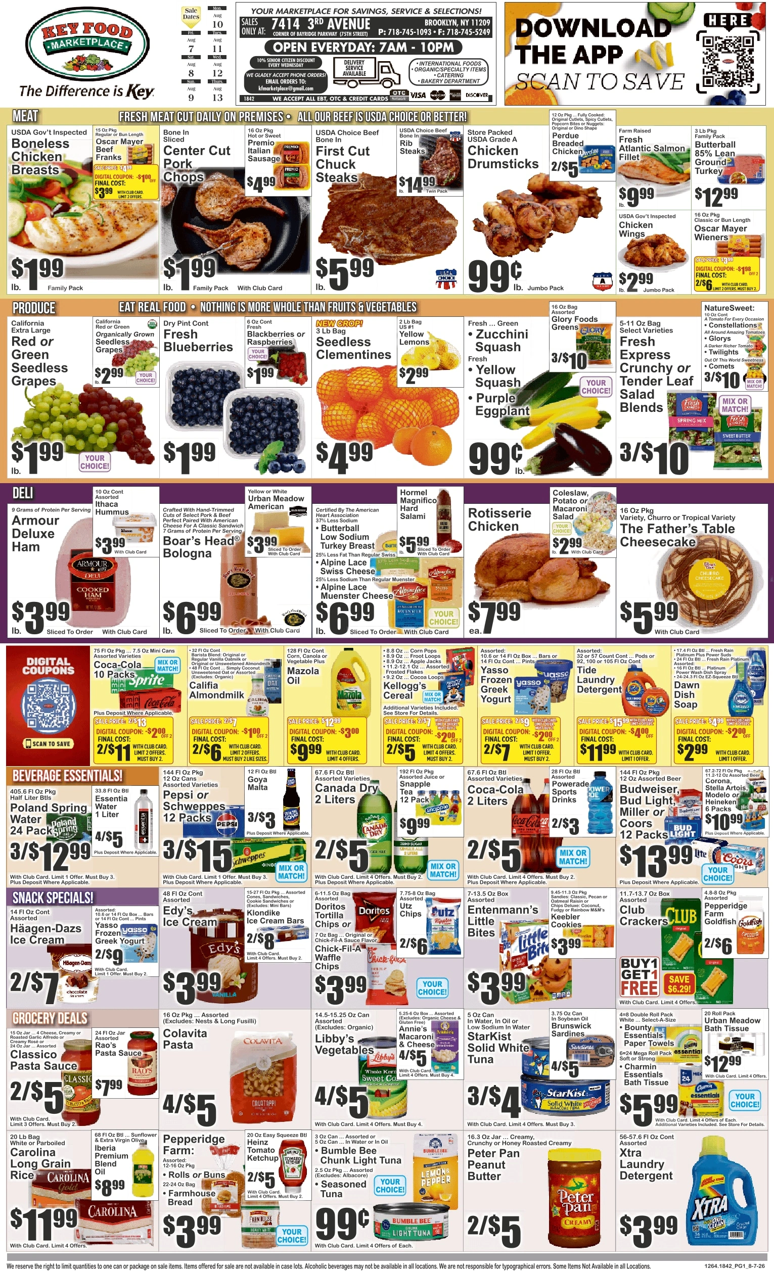 Key Food flyer page 1