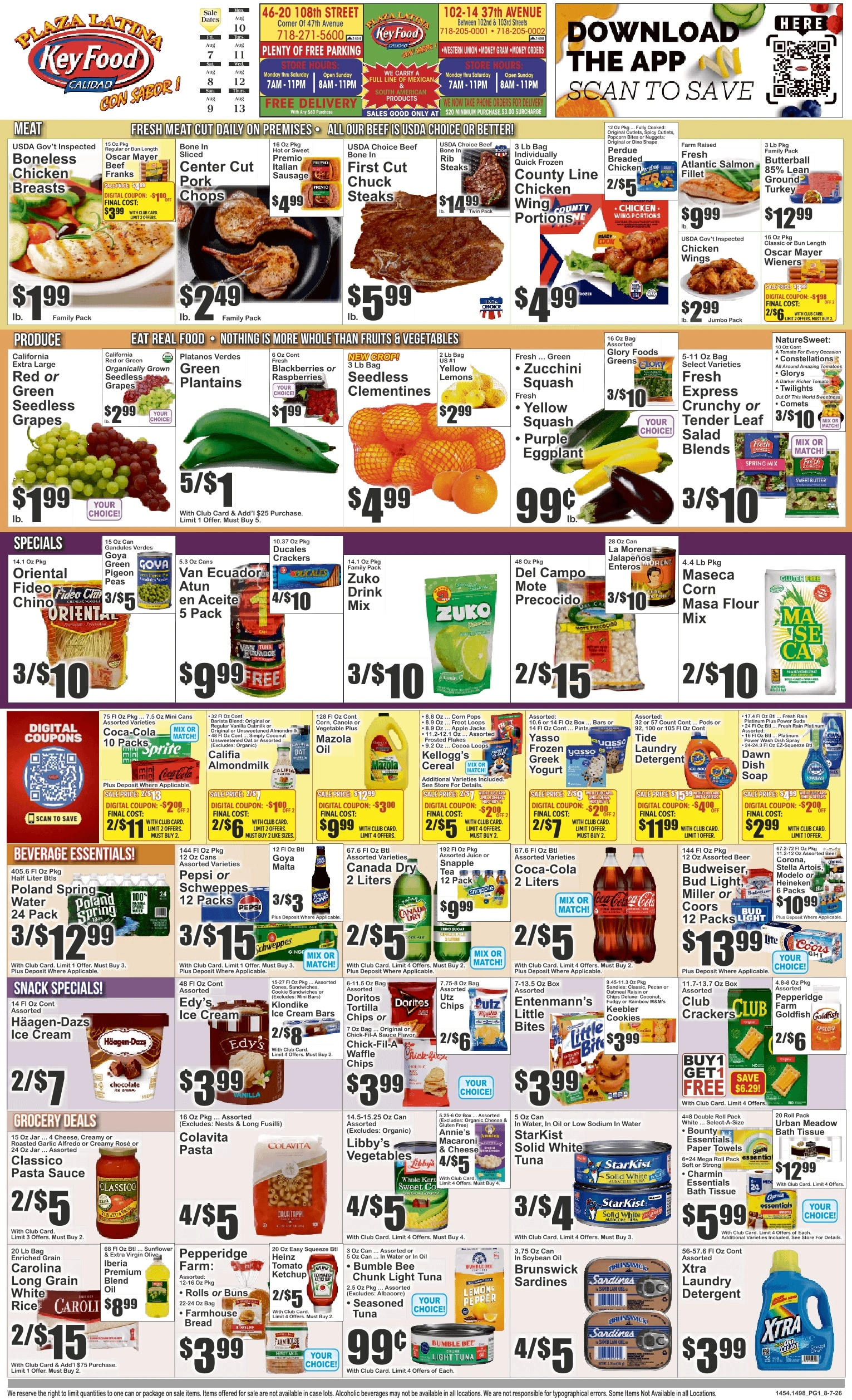 Key Food flyer page 1