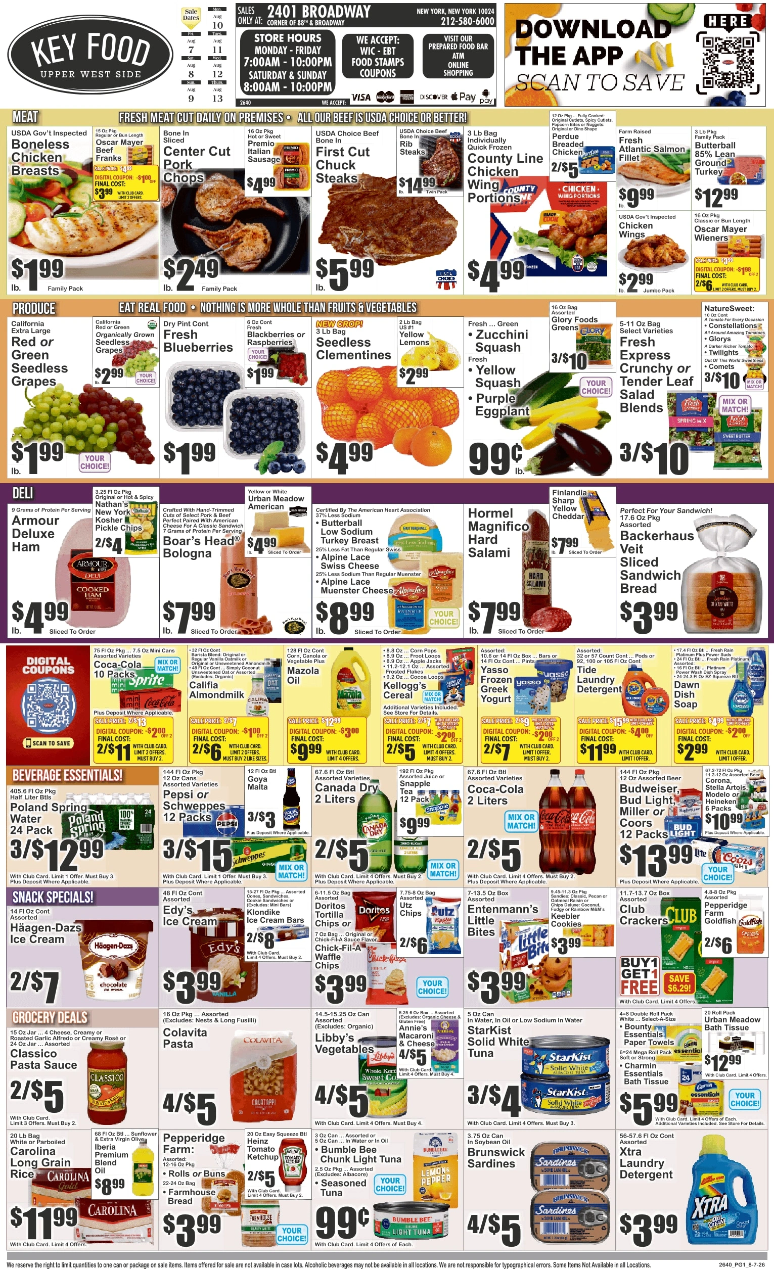 Key Food flyer page 1
