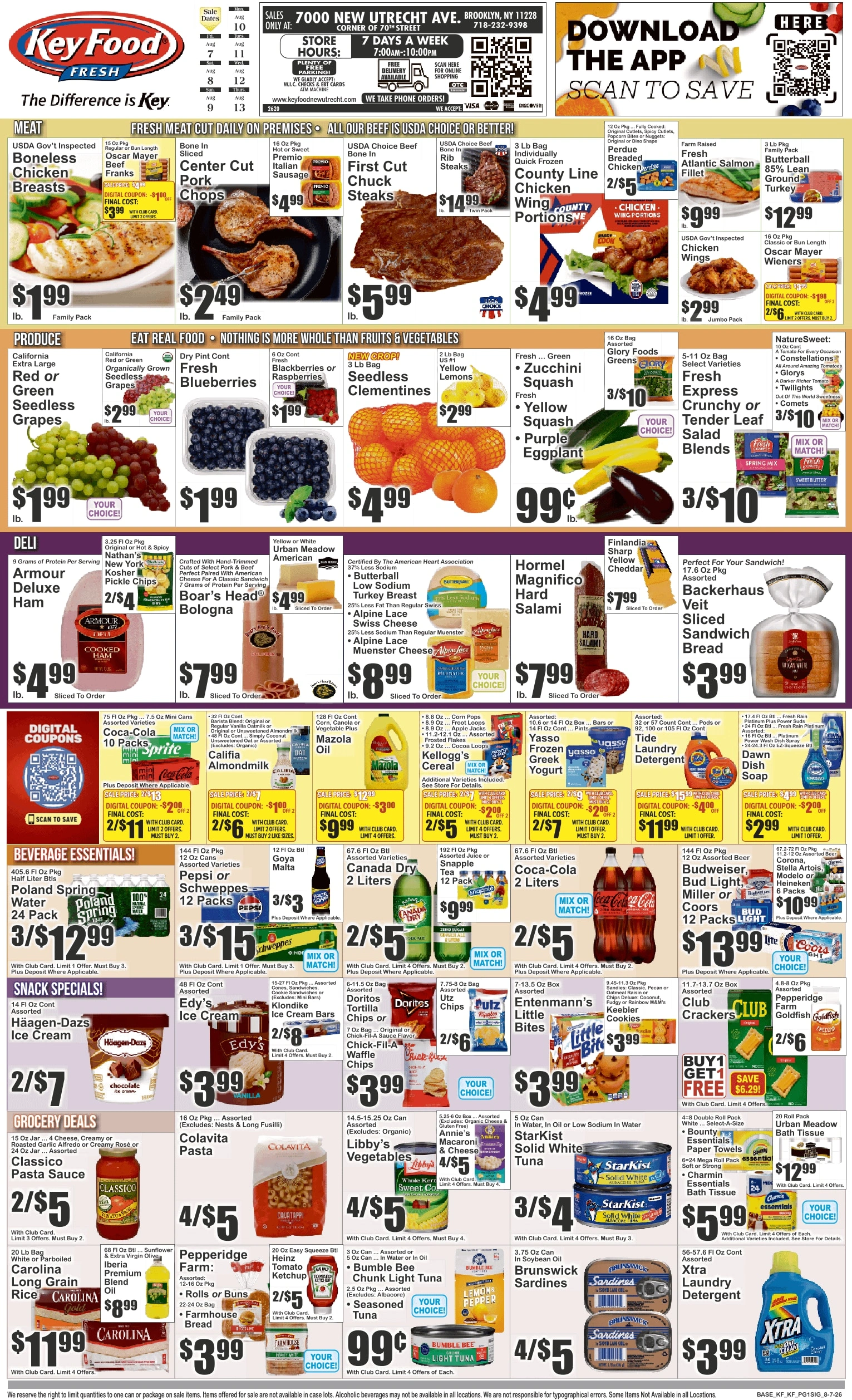 Key Food flyer page 1