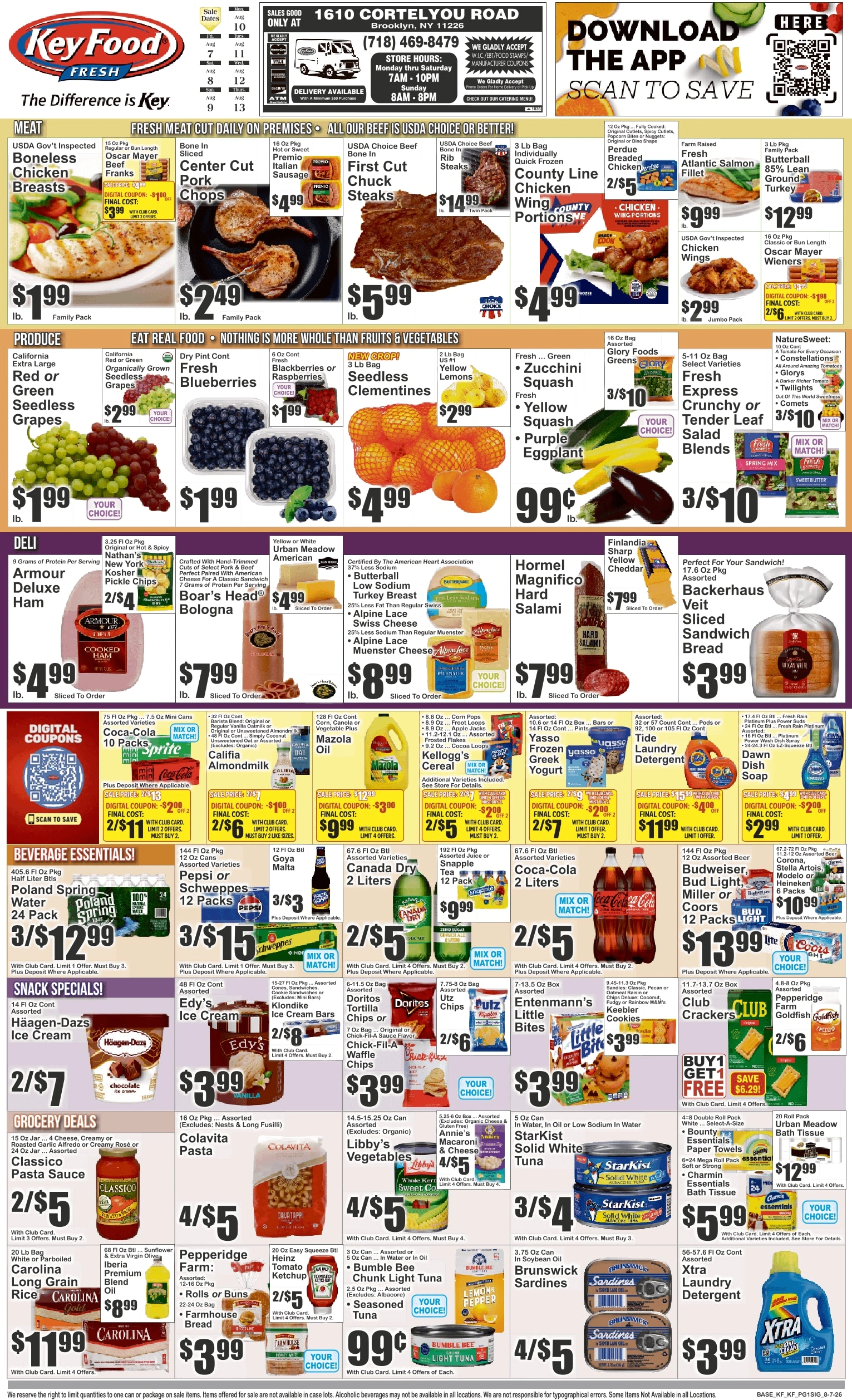 Key Food flyer page 1