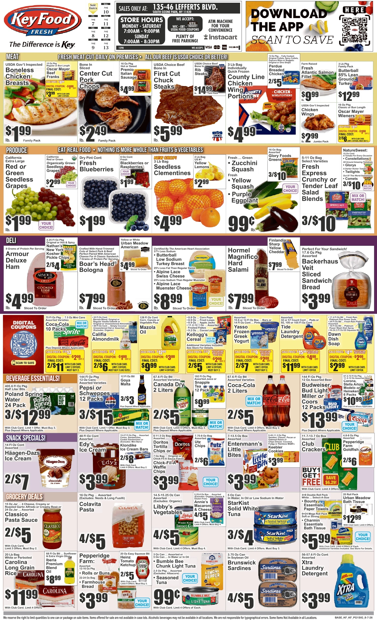 Key Food flyer page 1
