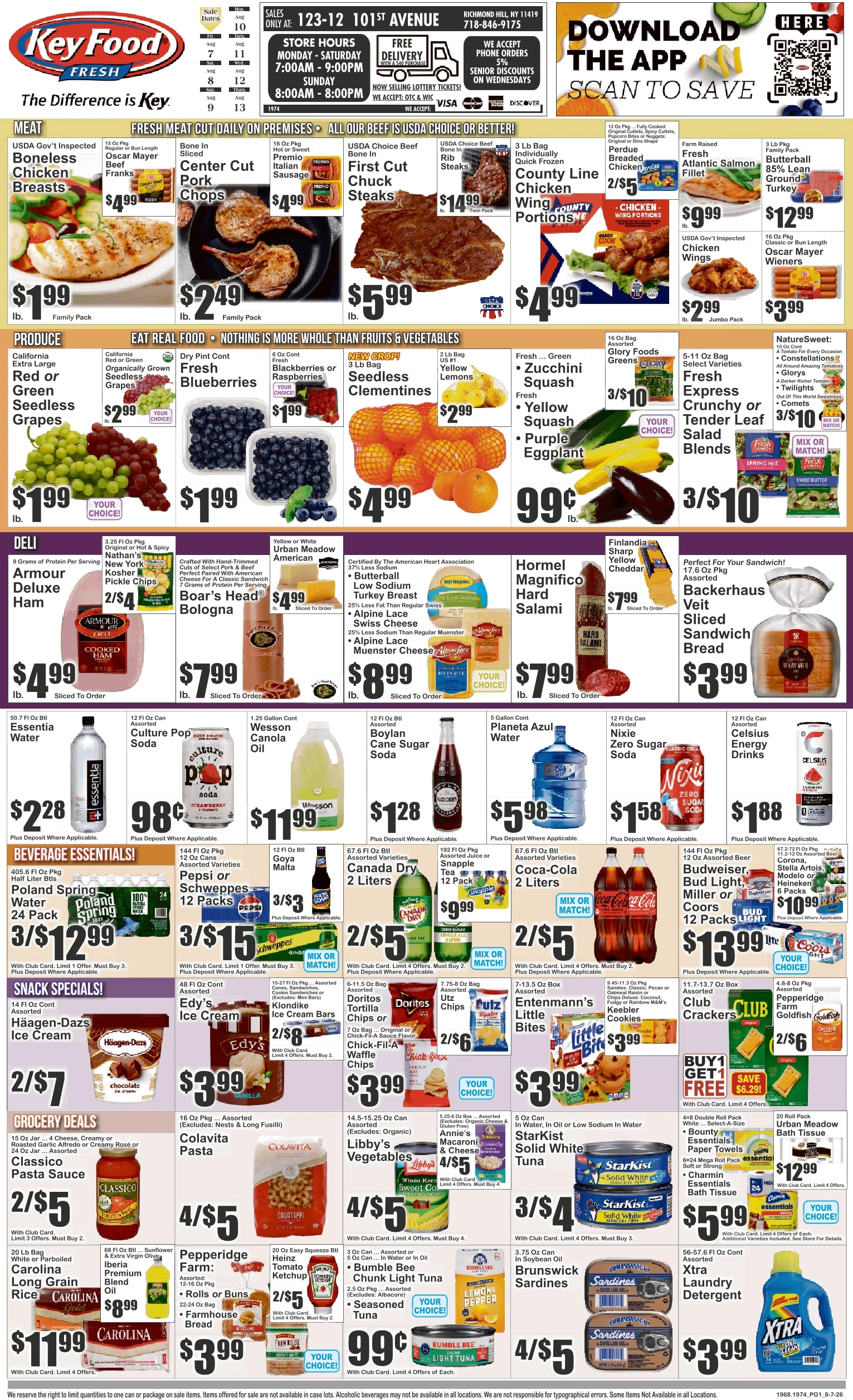 Key Food flyer page 1