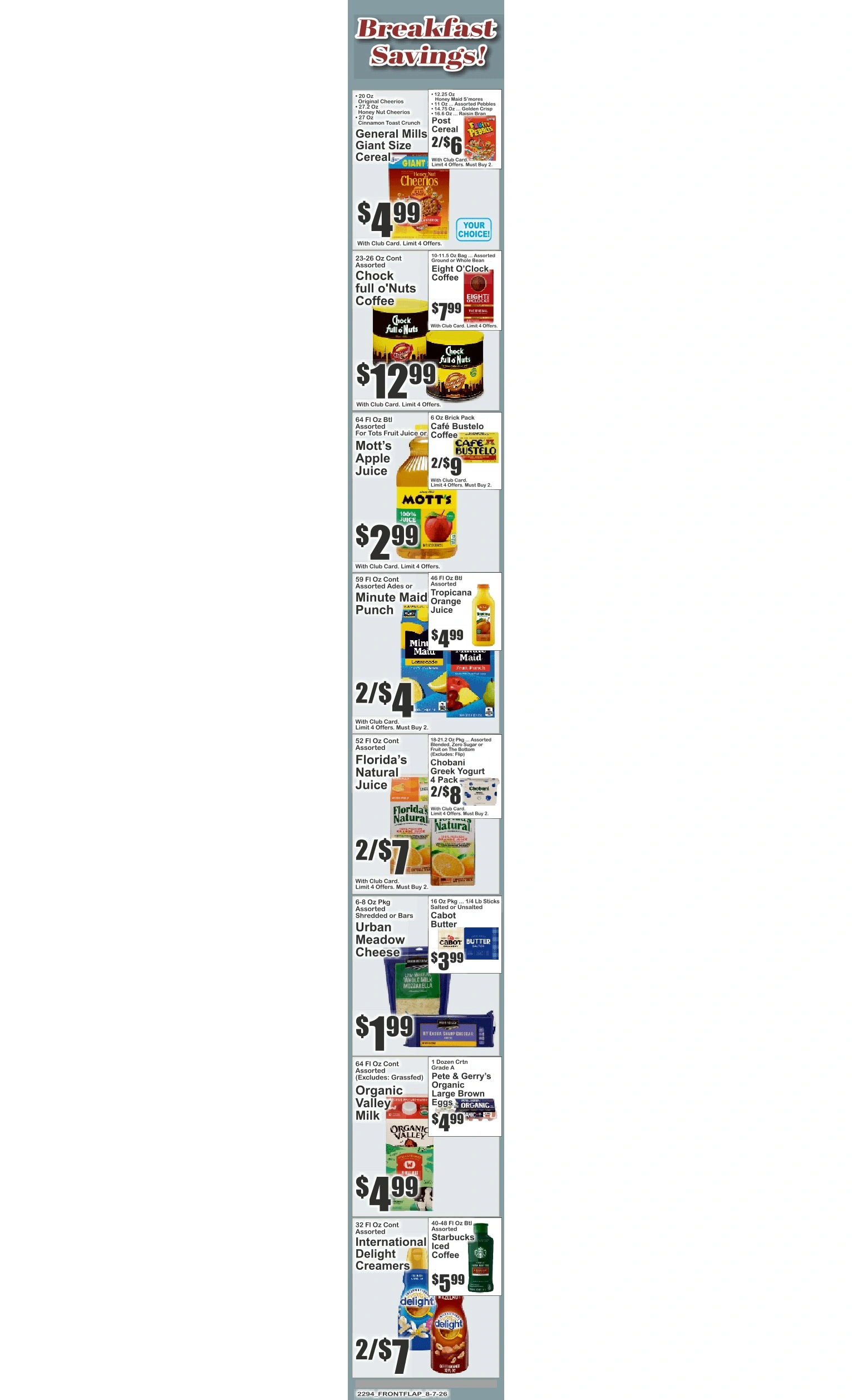 Key Food flyer page 2