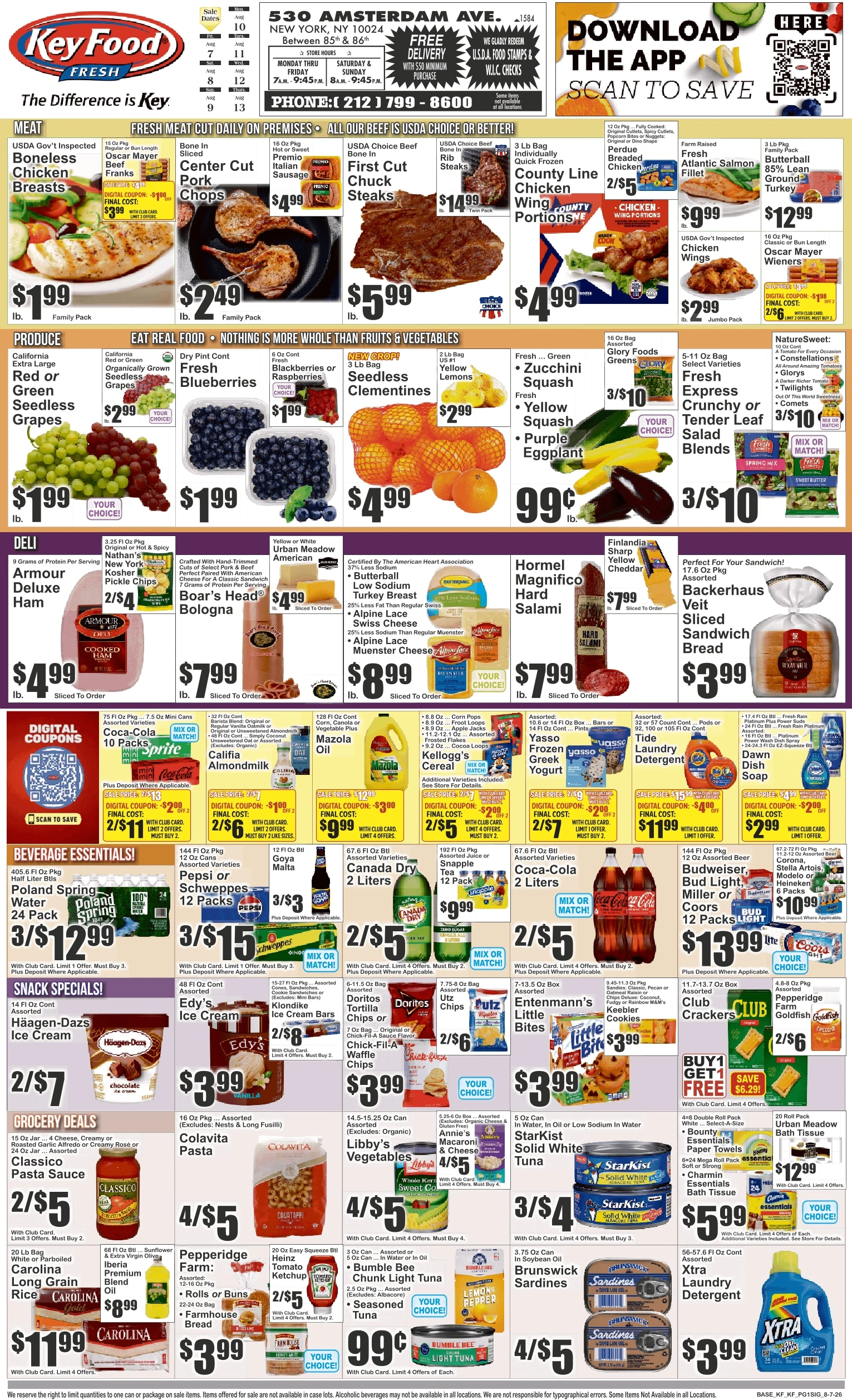 Key Food flyer page 1