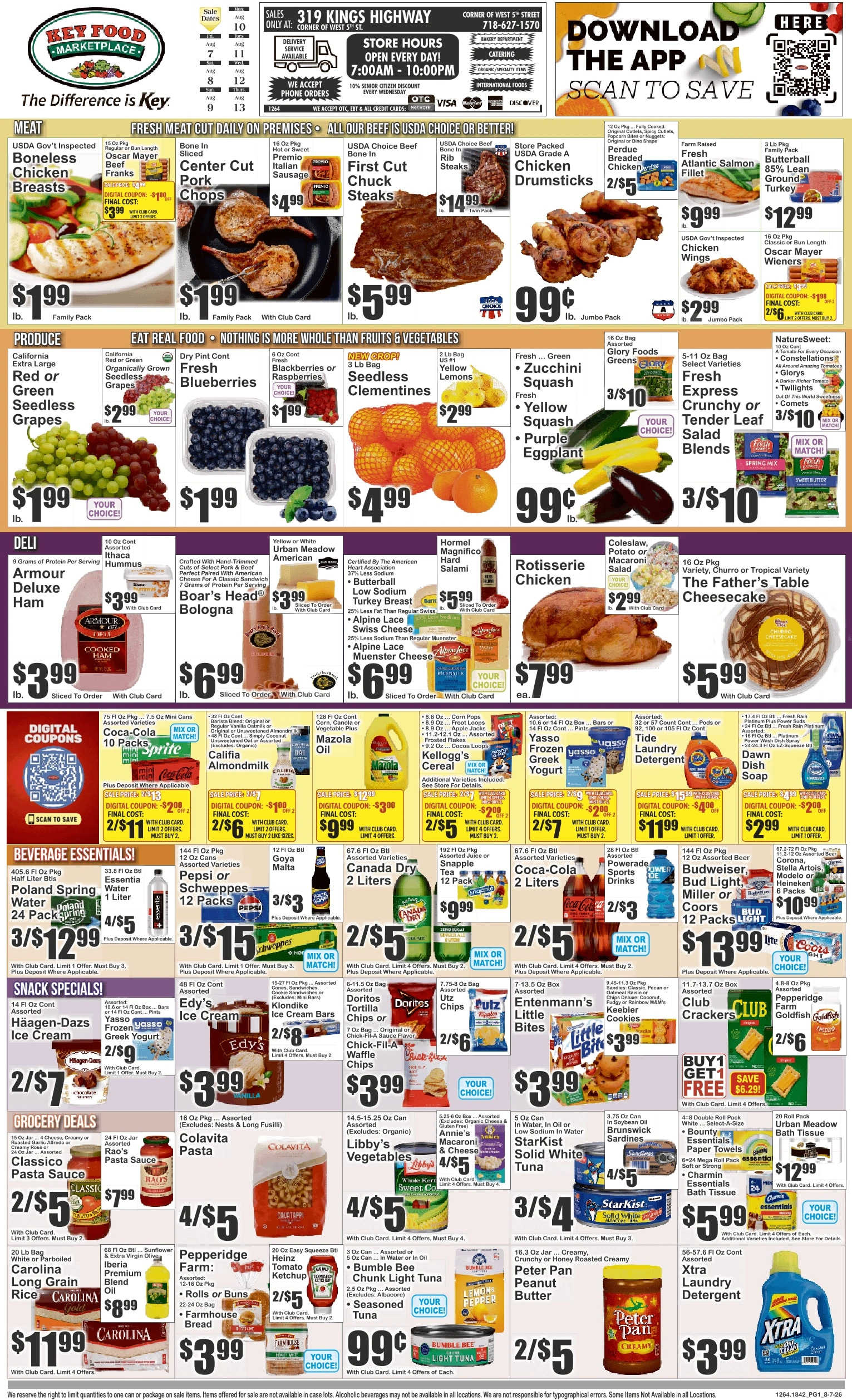 Key Food flyer page 1