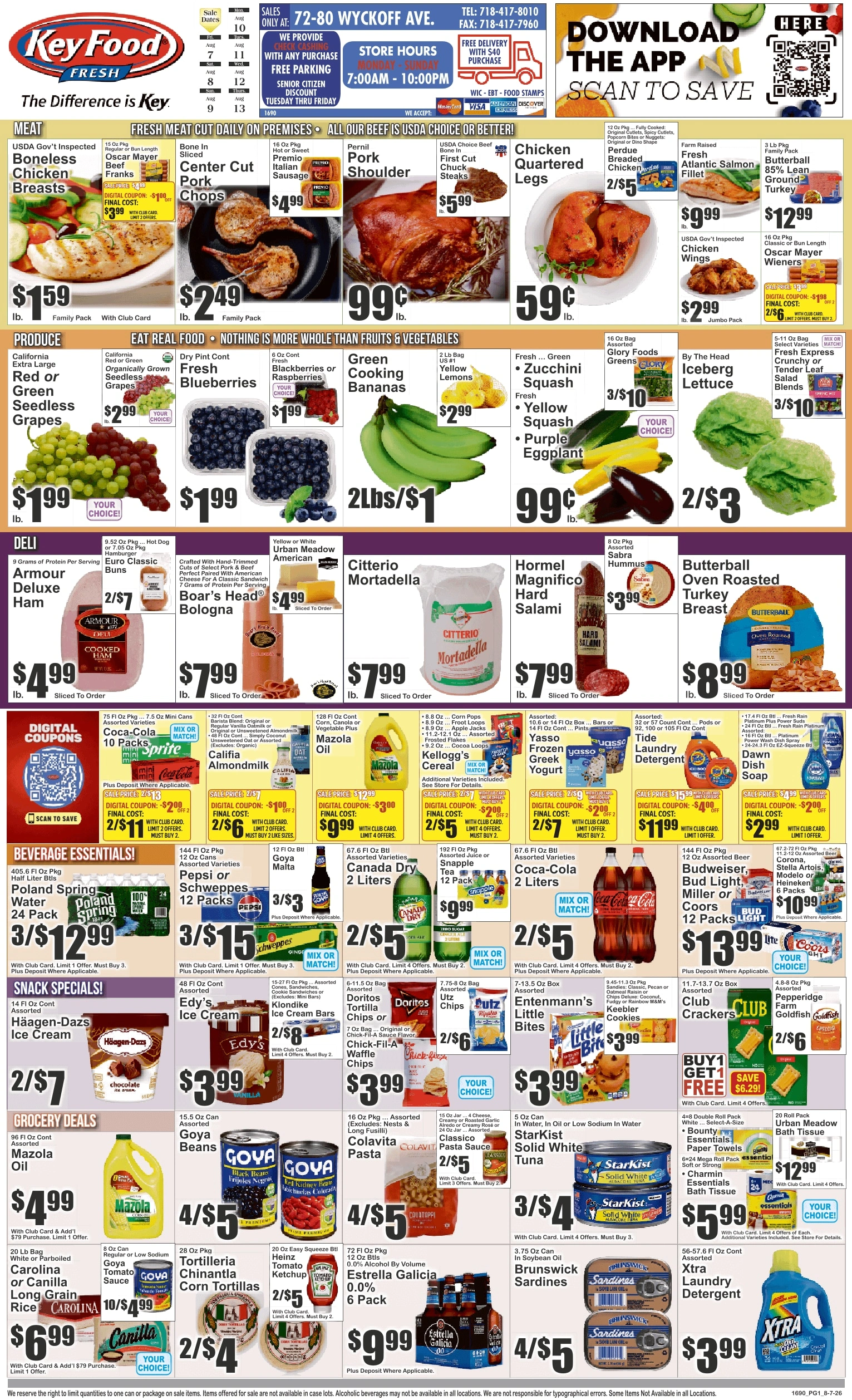 Key Food flyer page 1
