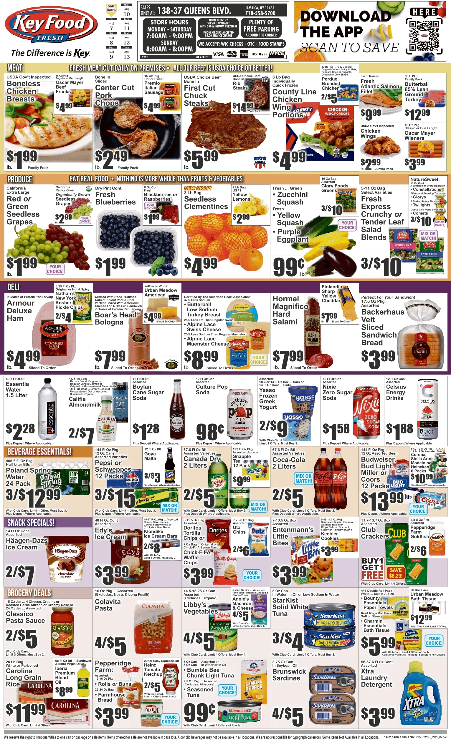 Key Food flyer page 1