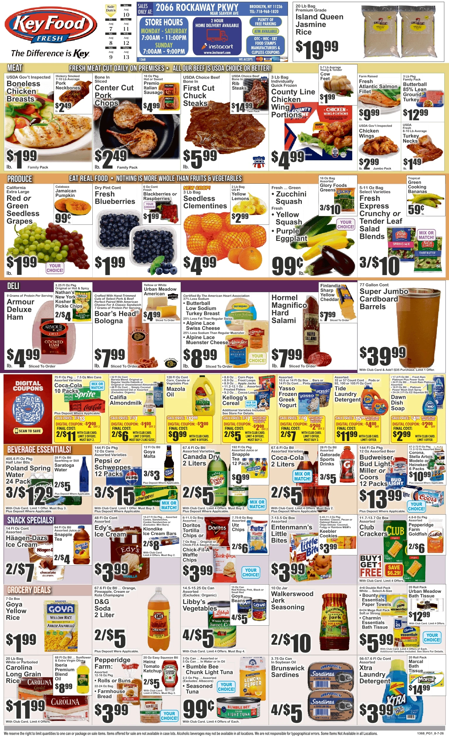 Key Food flyer page 1