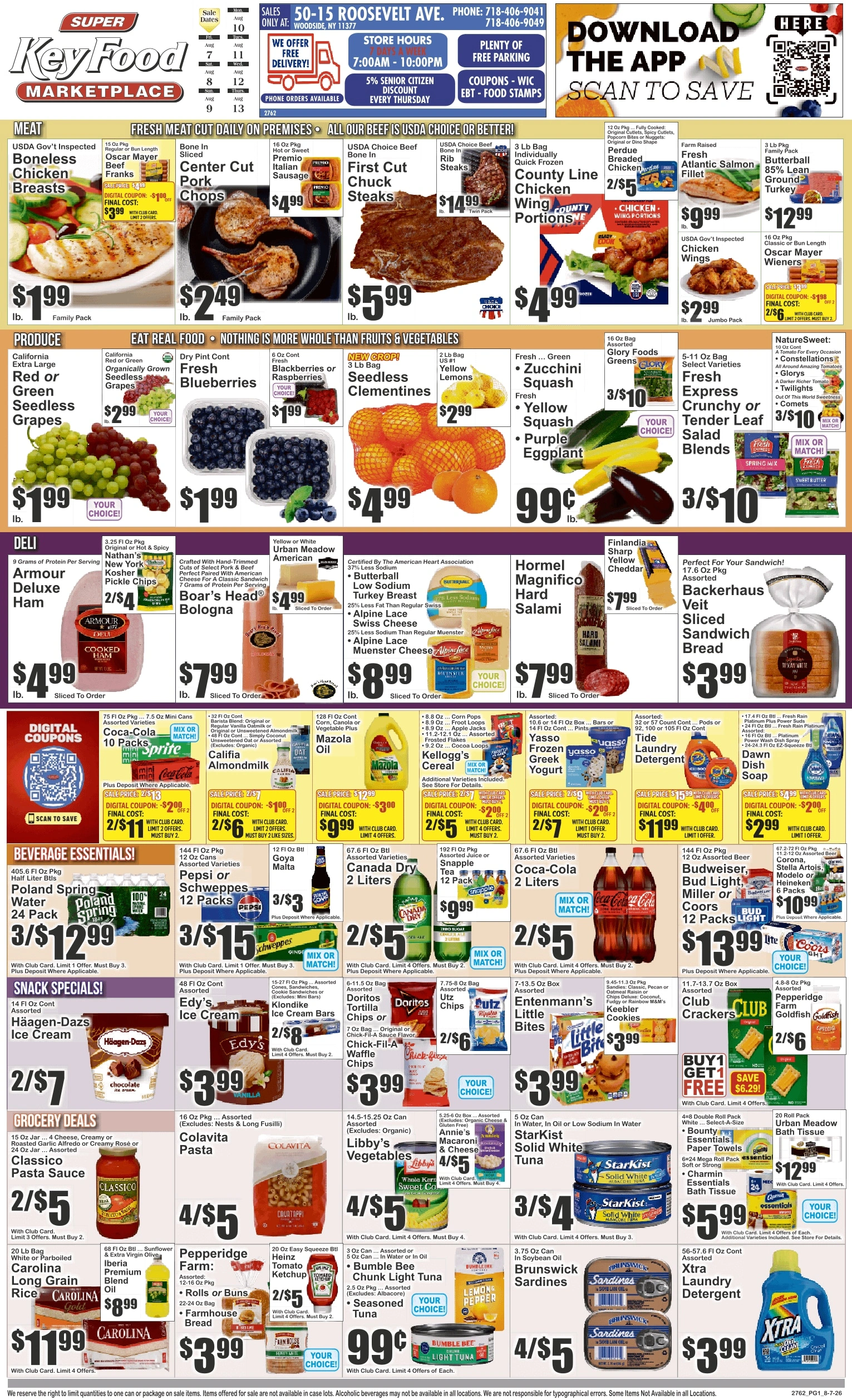 Key Food flyer page 1