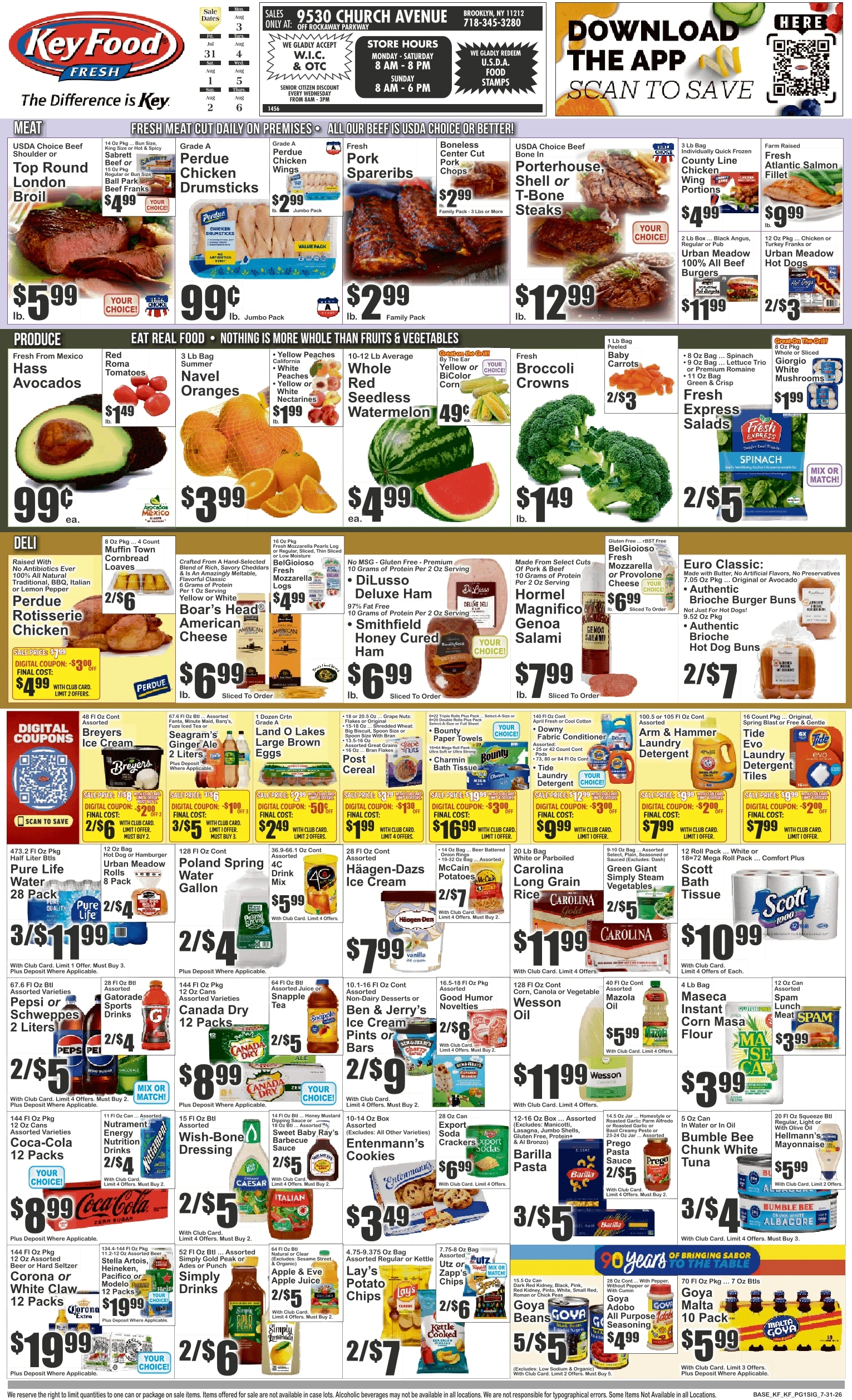 Key Food flyer page 1