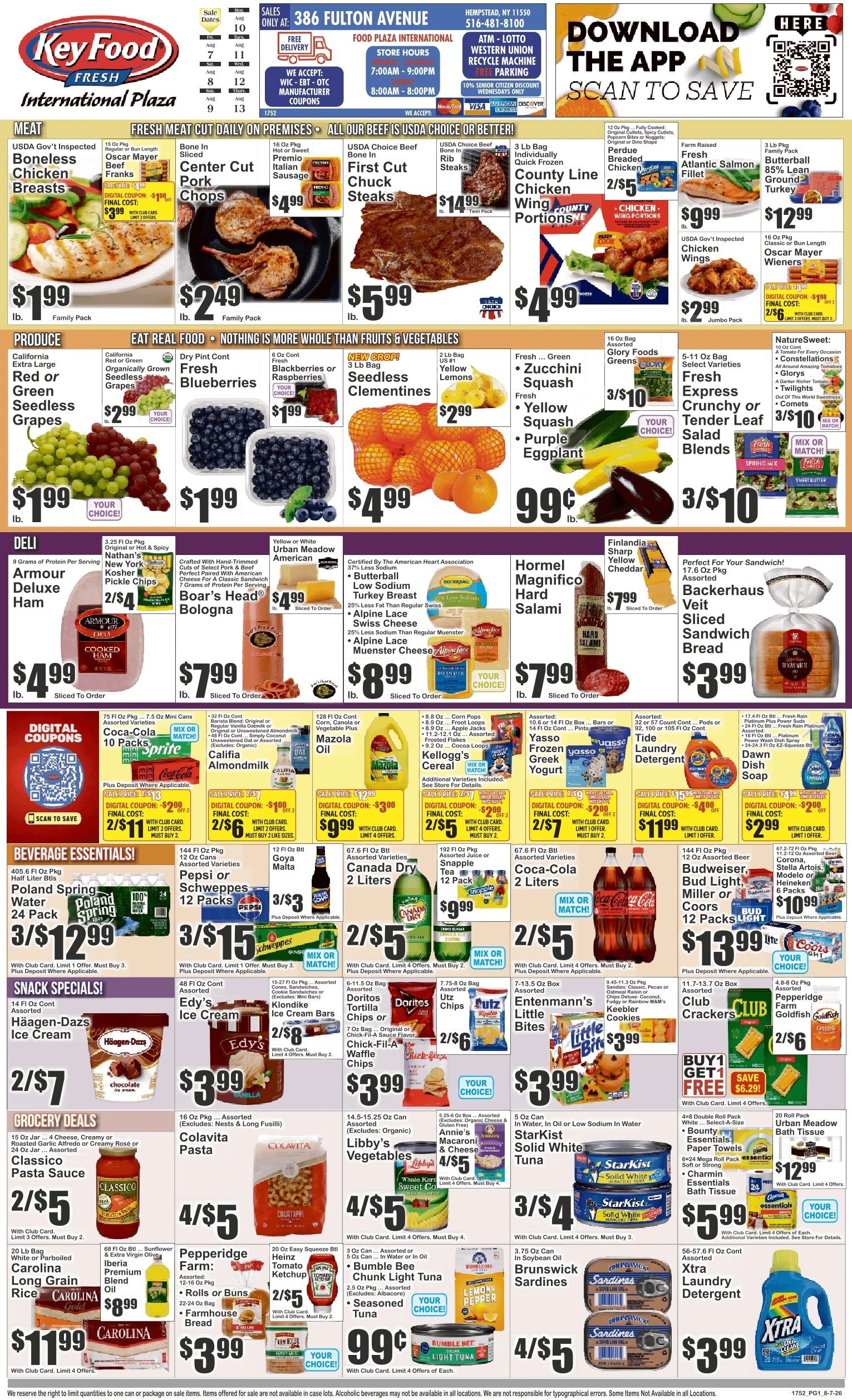 Key Food flyer page 1