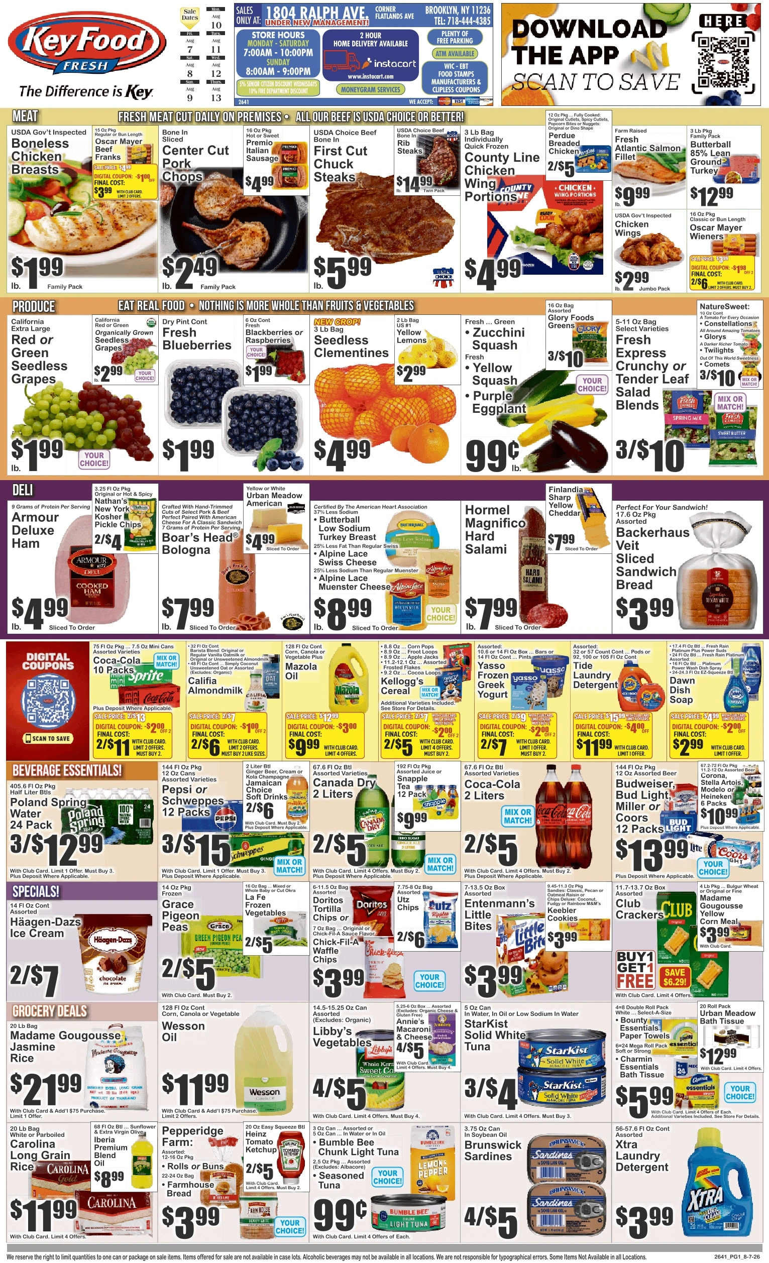 Key Food flyer page 1