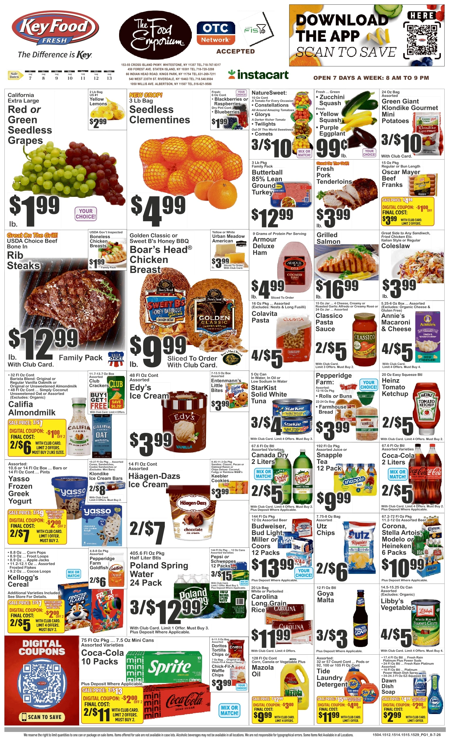 Key Food flyer page 1