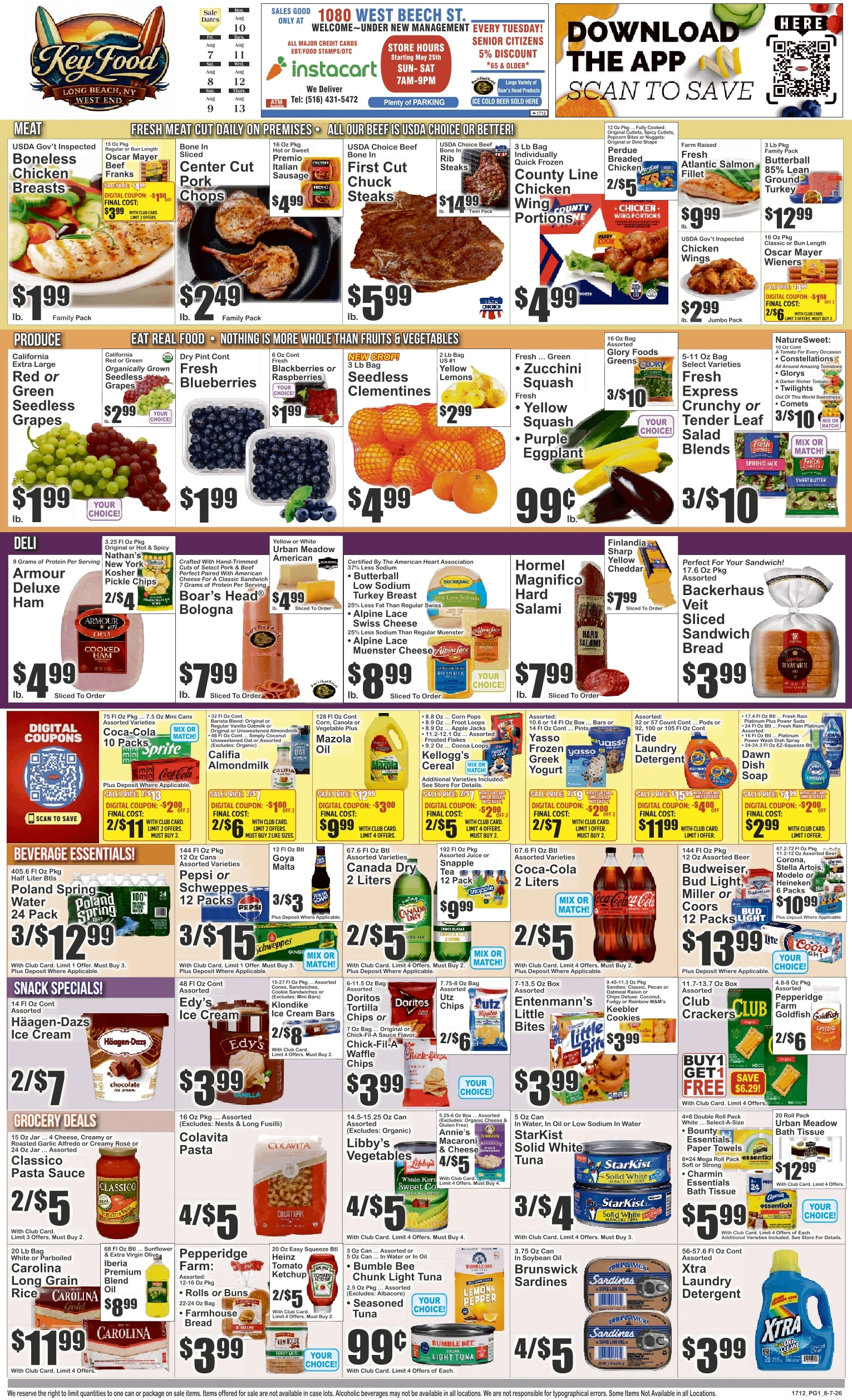 Key Food flyer page 1