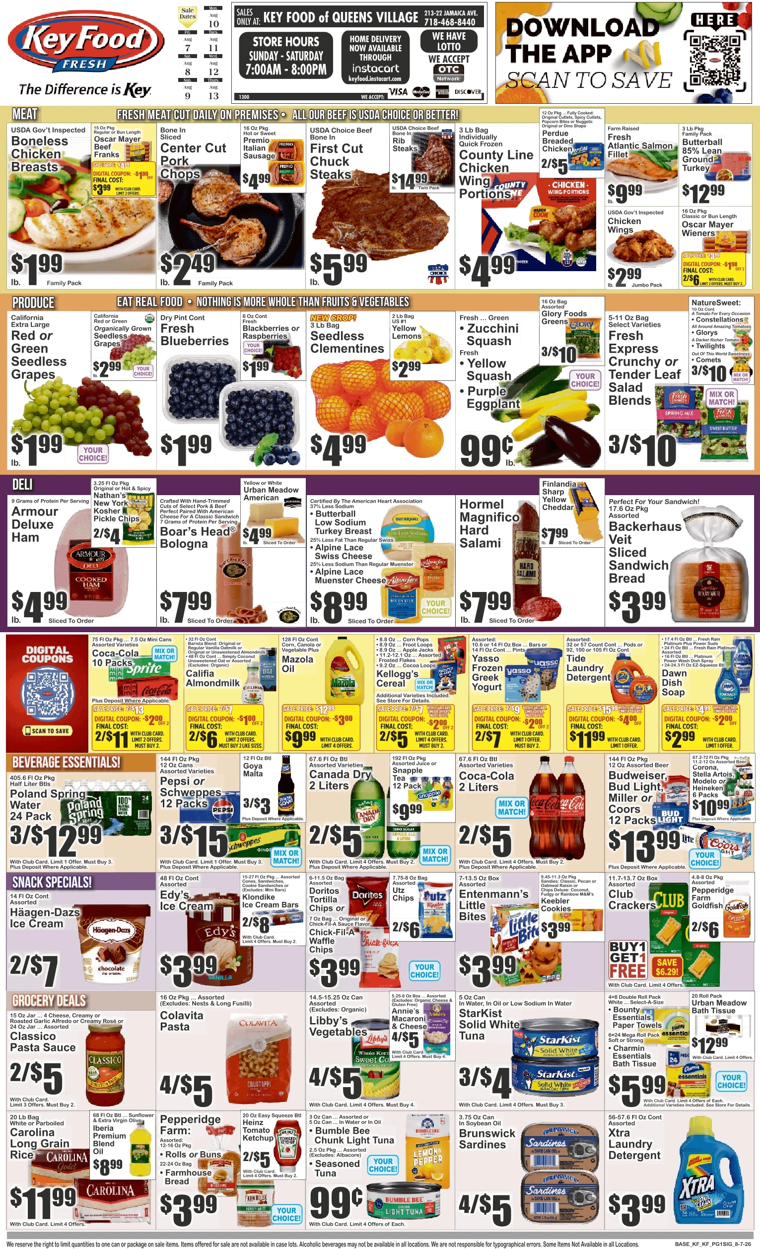 Key Food flyer page 1