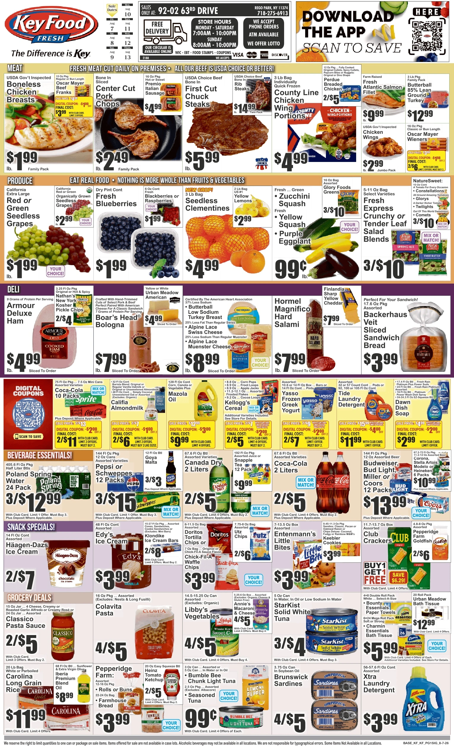Key Food flyer page 1