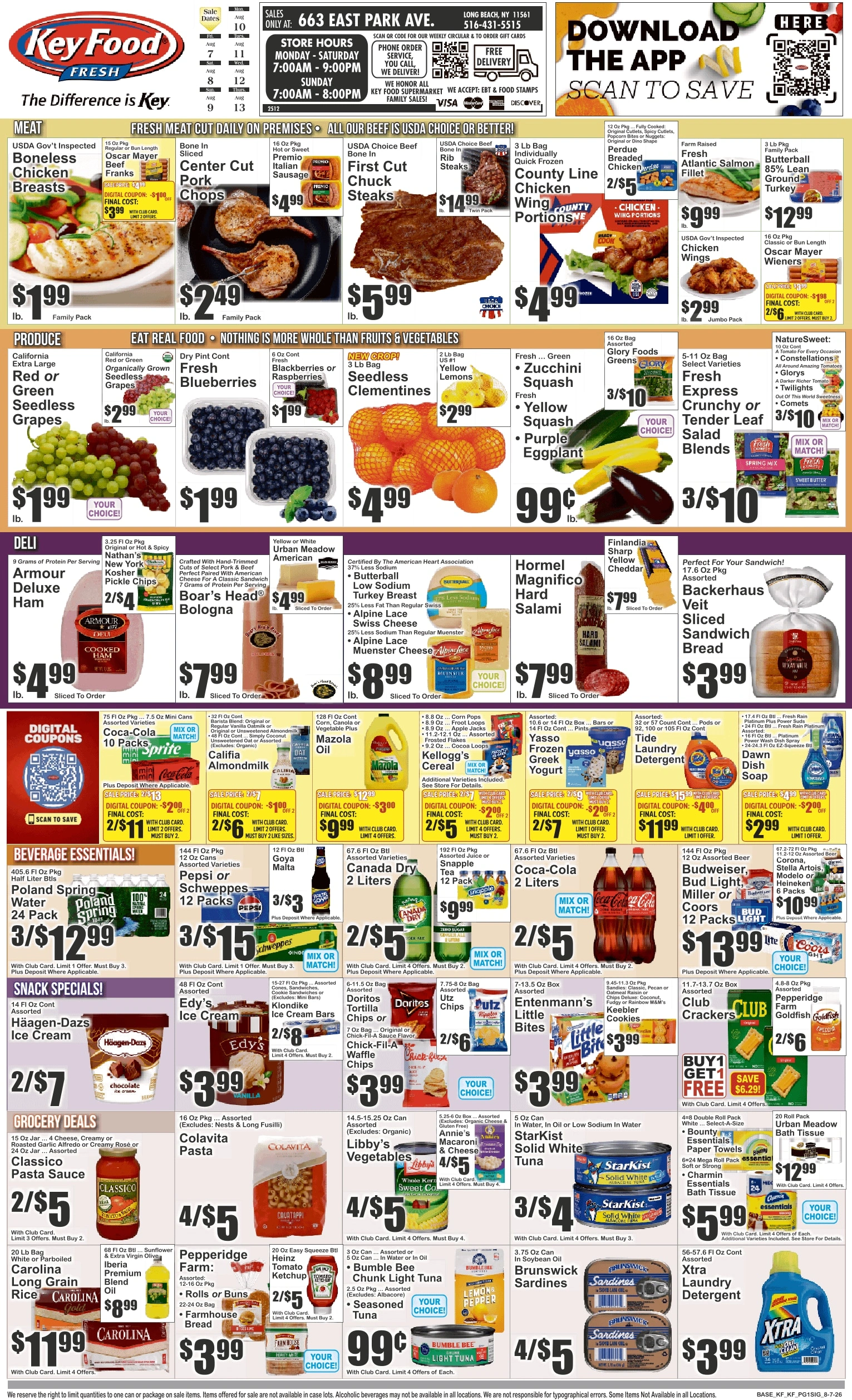 Key Food flyer page 1