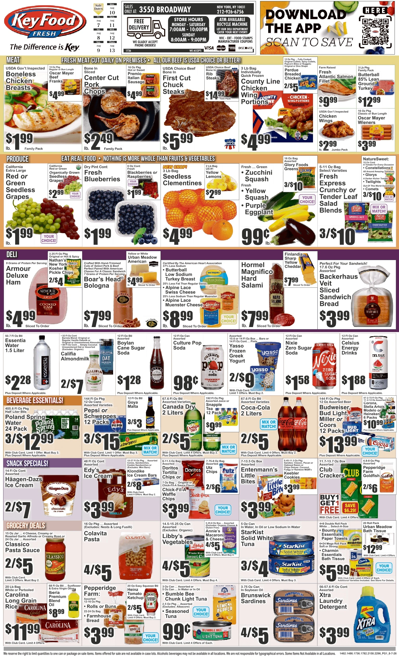 Key Food flyer page 1