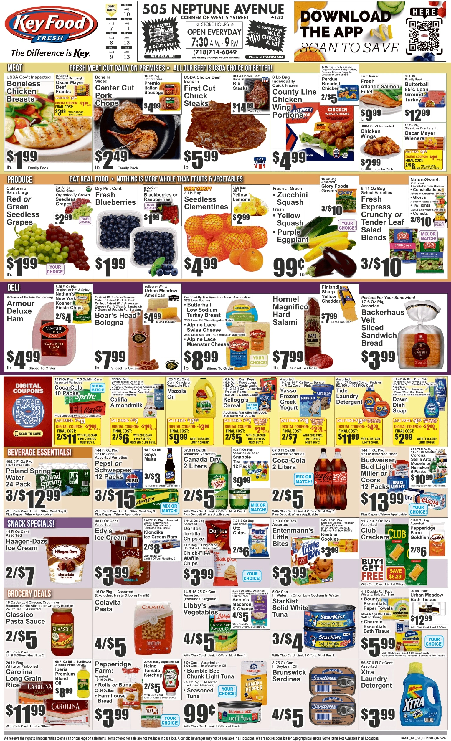 Key Food flyer page 1