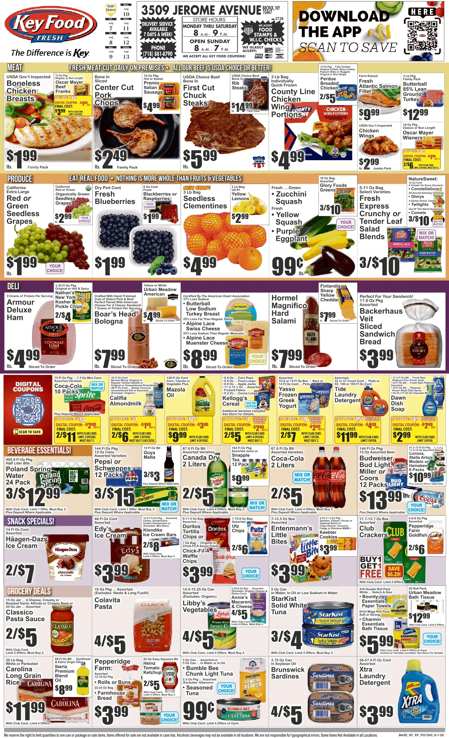 Key Food flyer page 1
