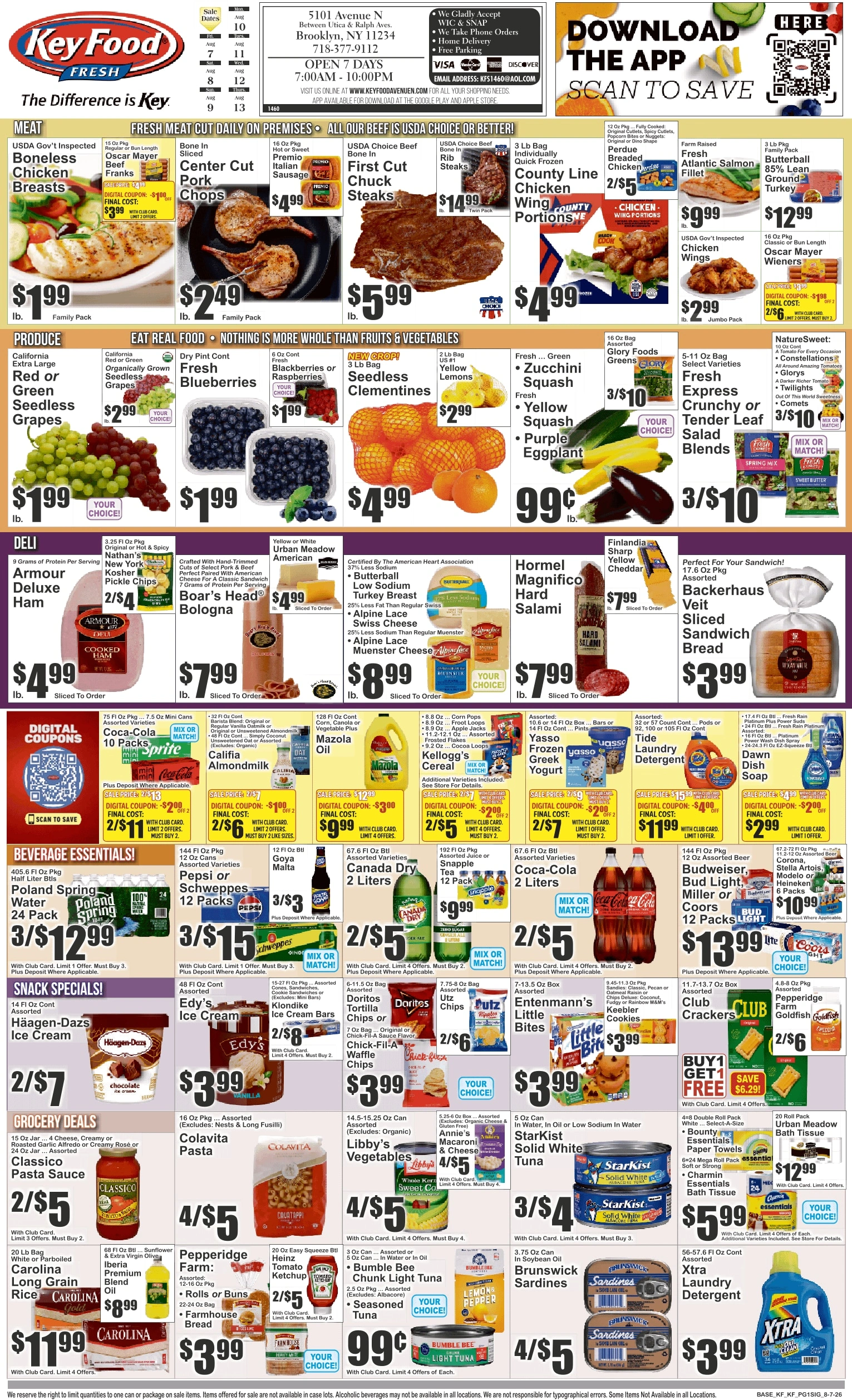 Key Food flyer page 1