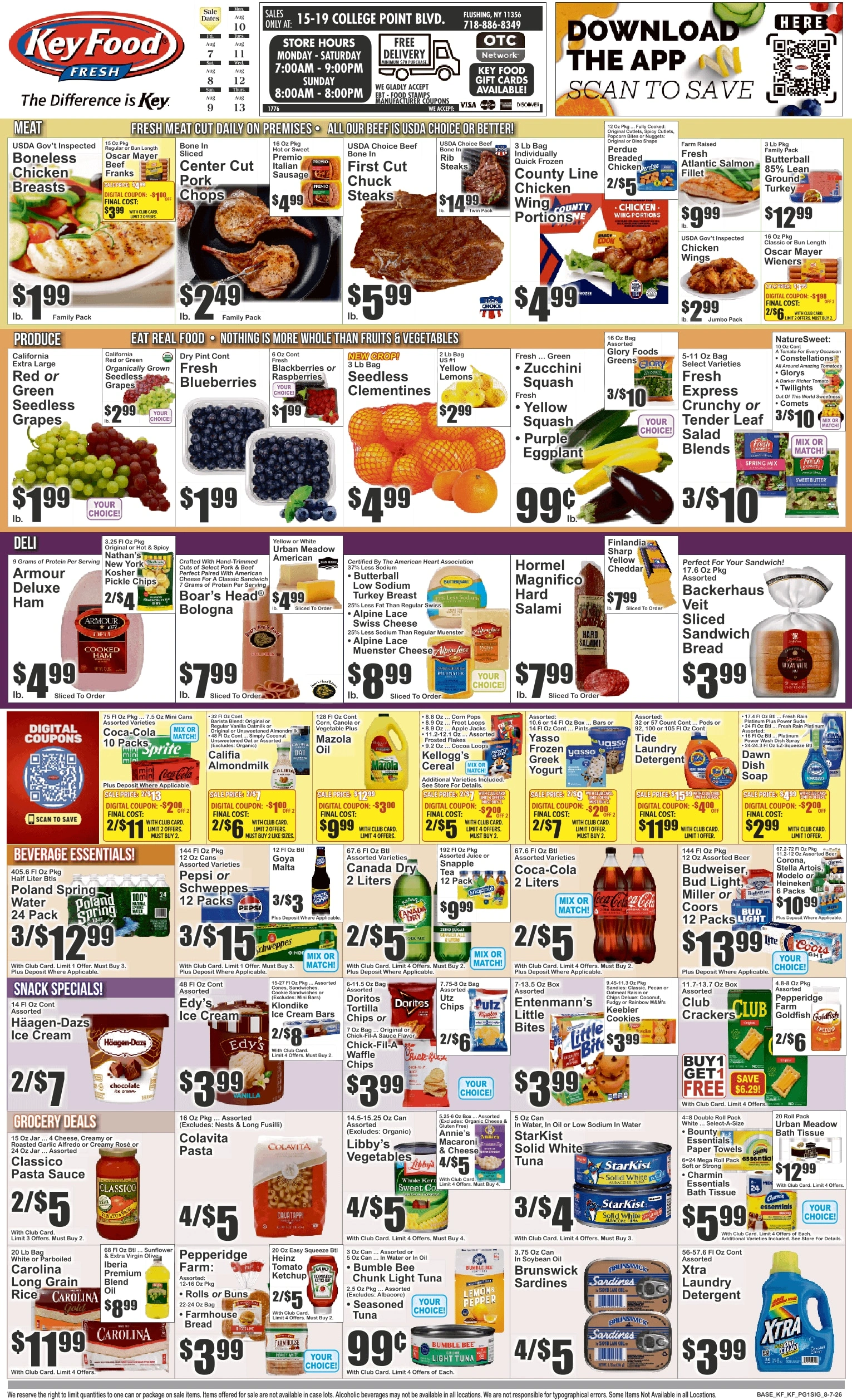 Key Food flyer page 1