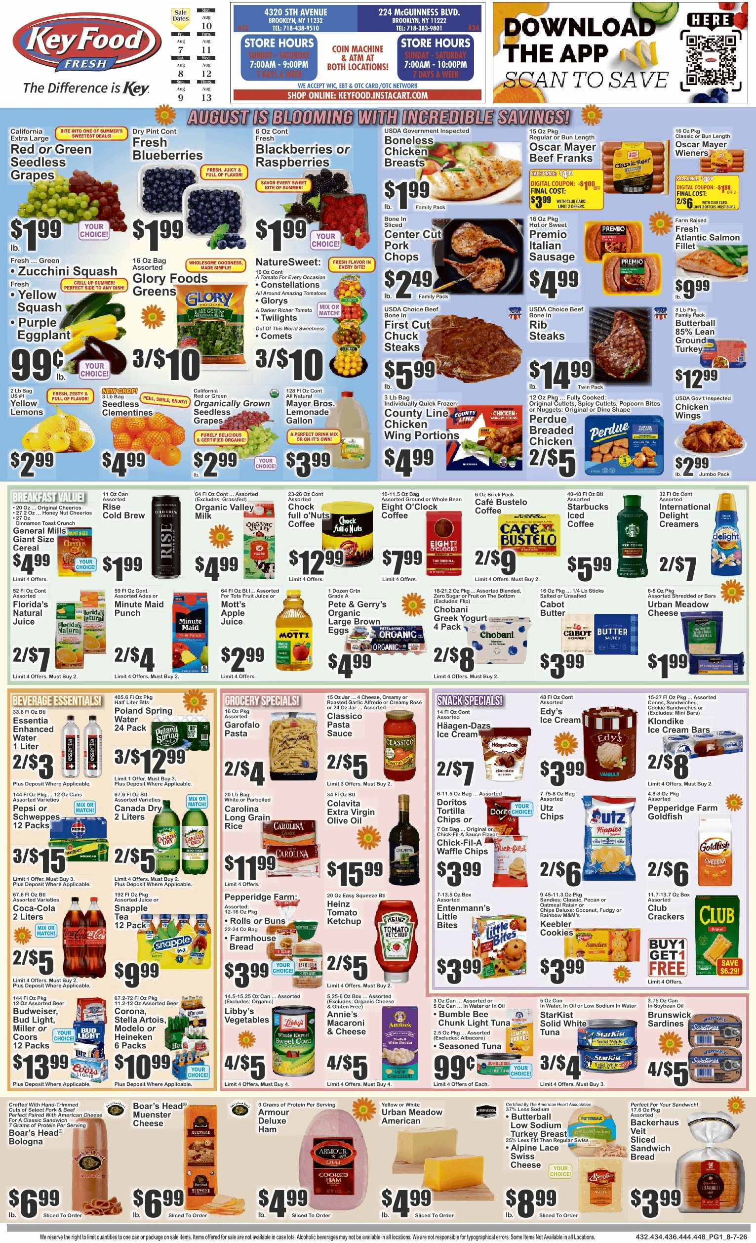Key Food flyer page 1