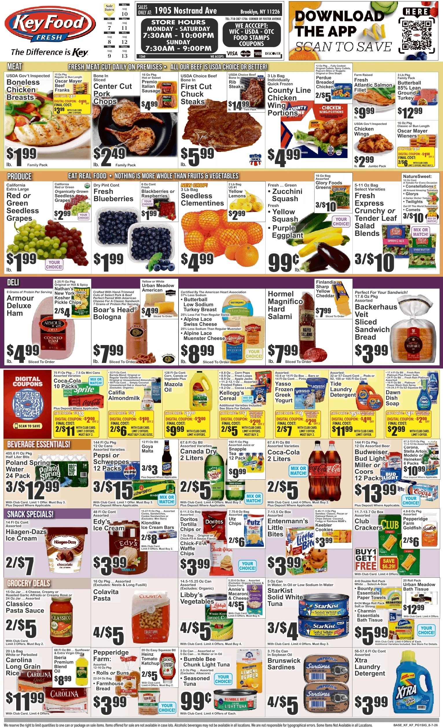 Key Food flyer page 1