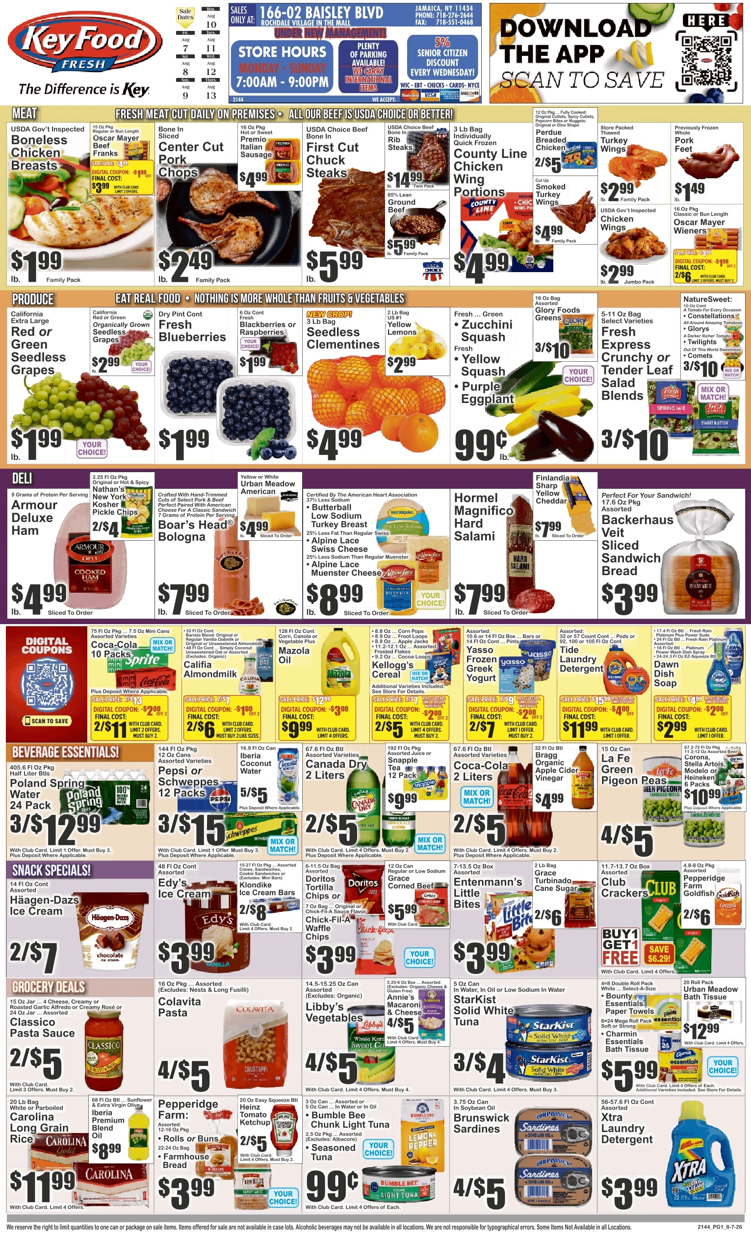 Key Food flyer page 1