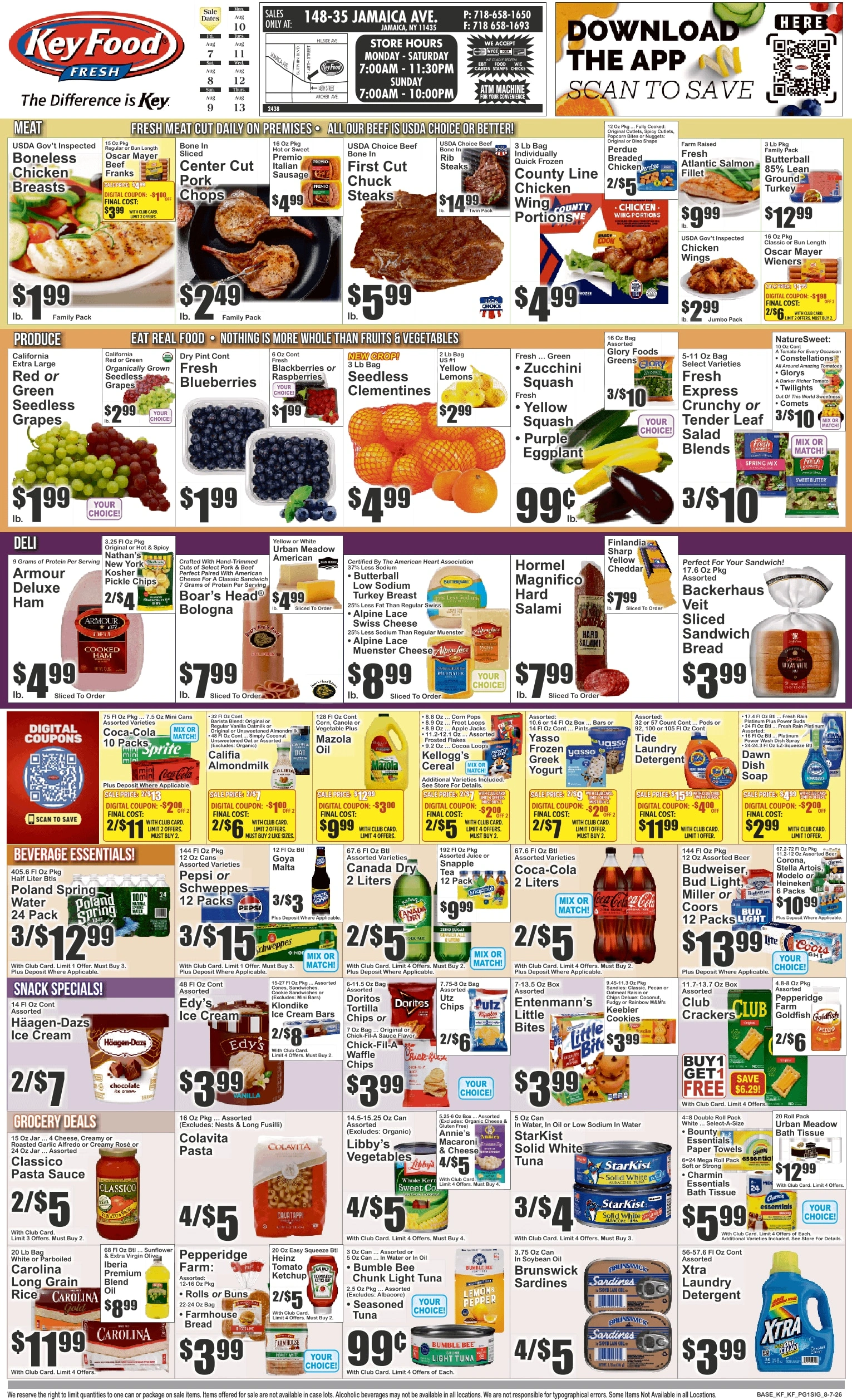 Key Food flyer page 1