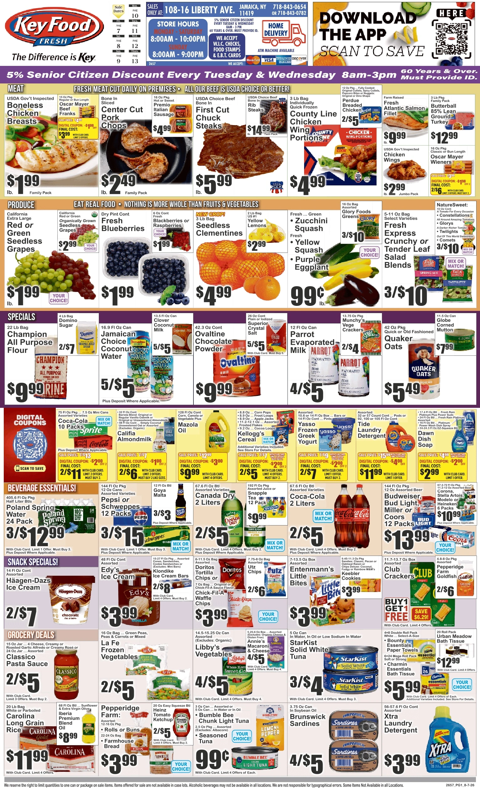 Key Food flyer page 1