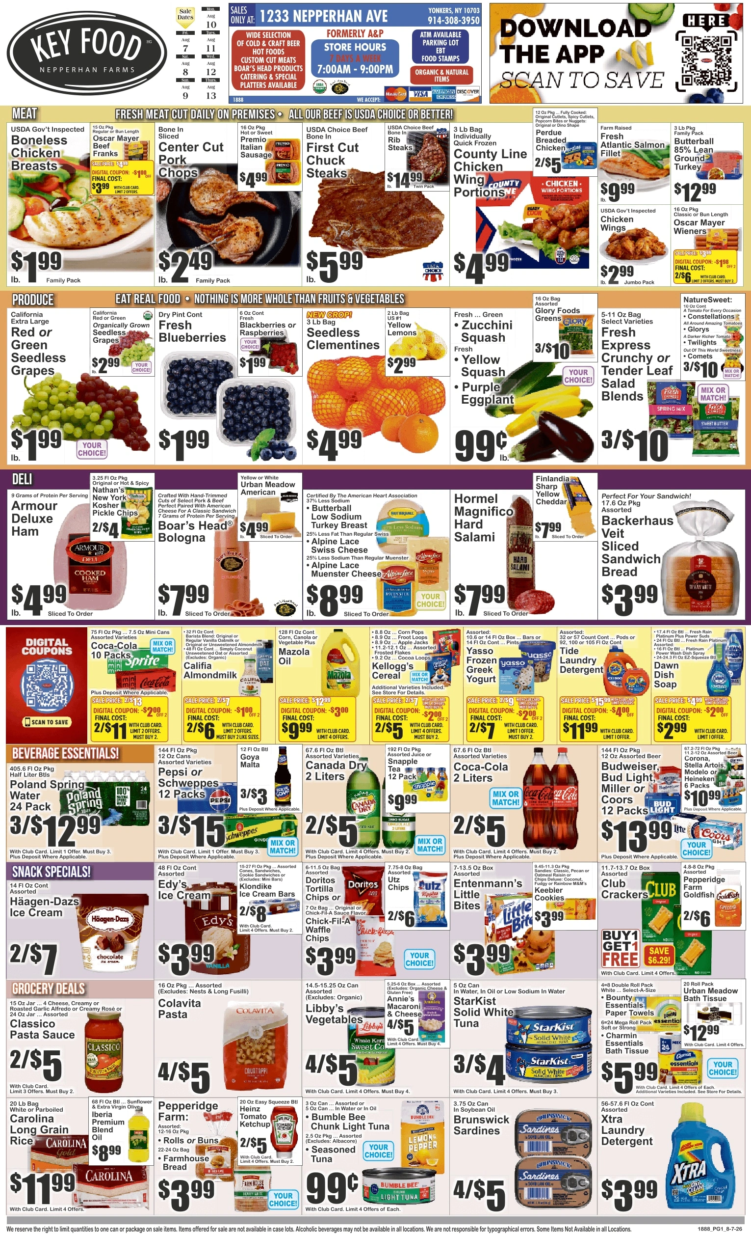 Key Food flyer page 1