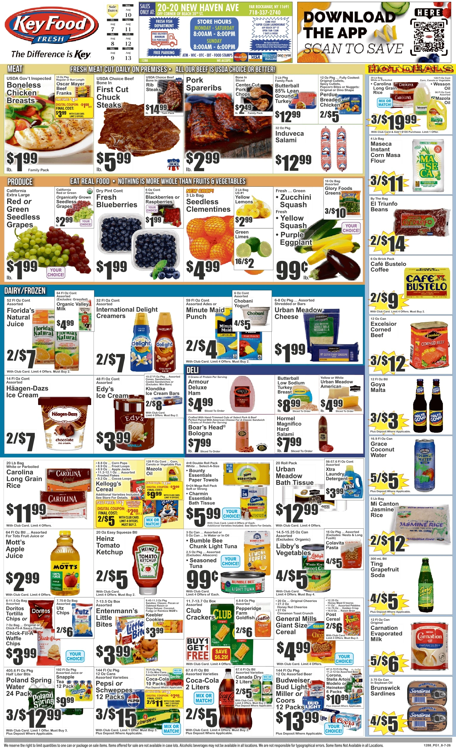 Key Food flyer page 1