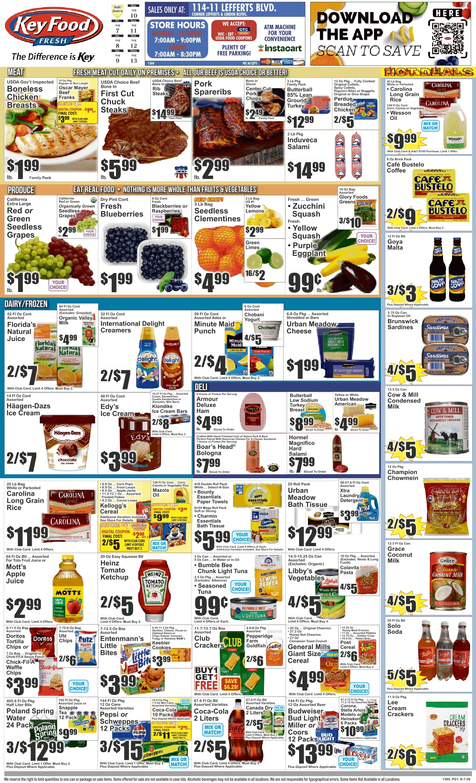 Key Food flyer page 1