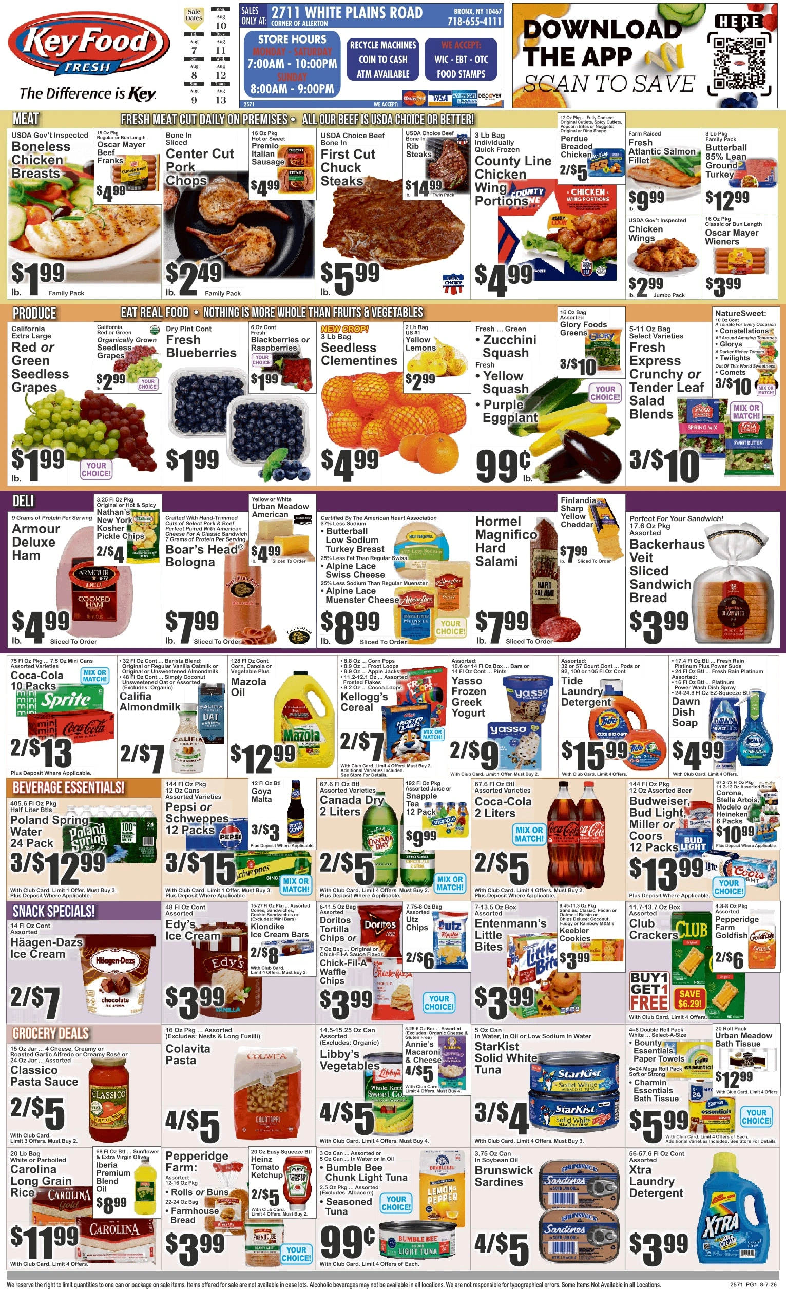 Key Food flyer page 1