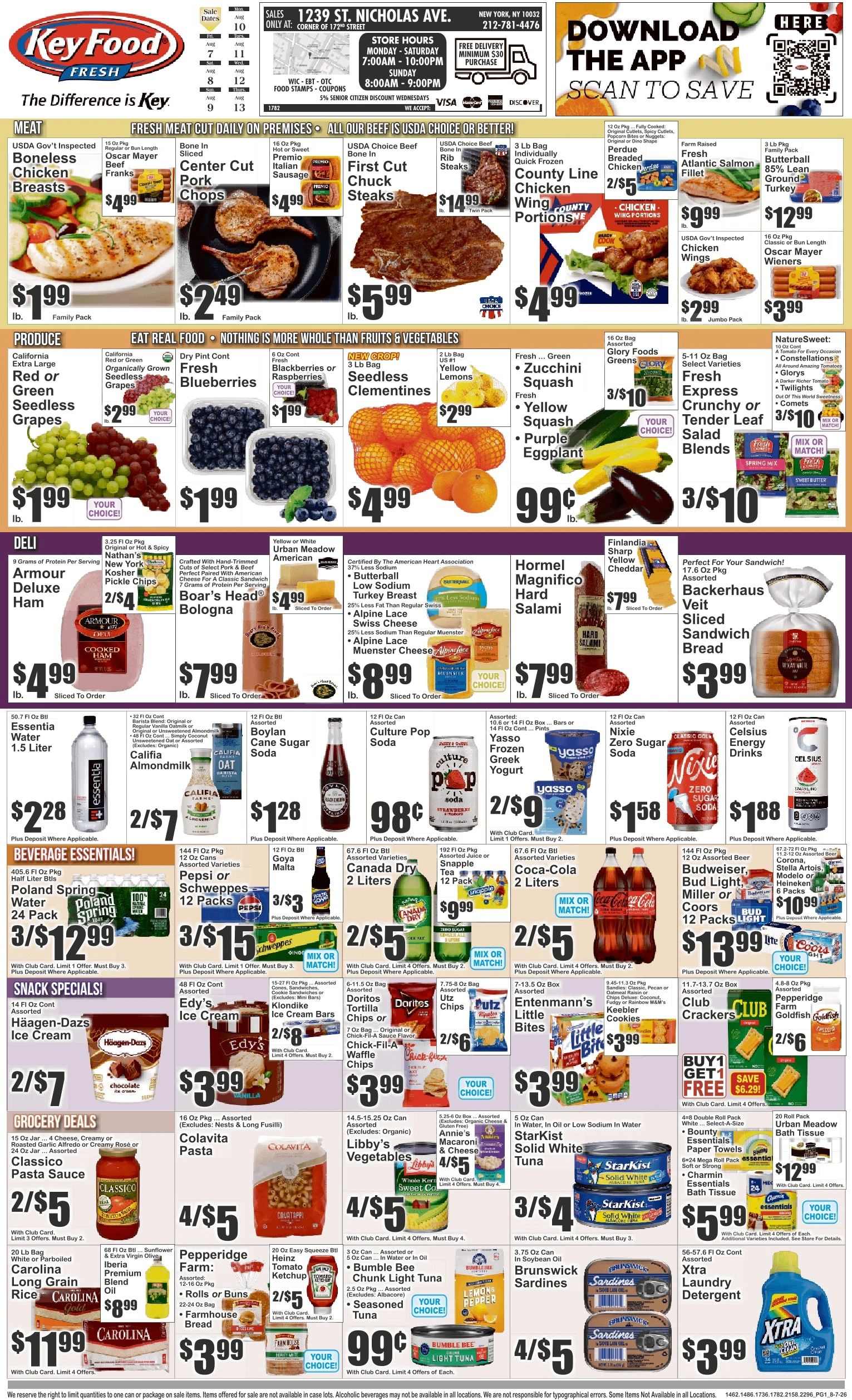 Key Food flyer page 1