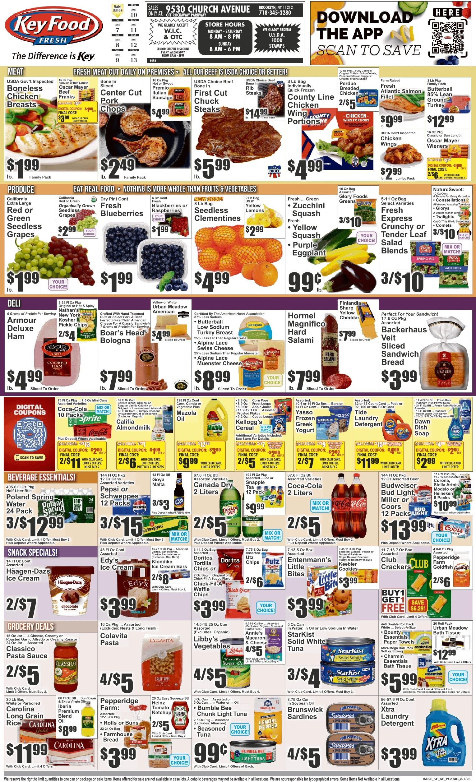 Key Food flyer page 1