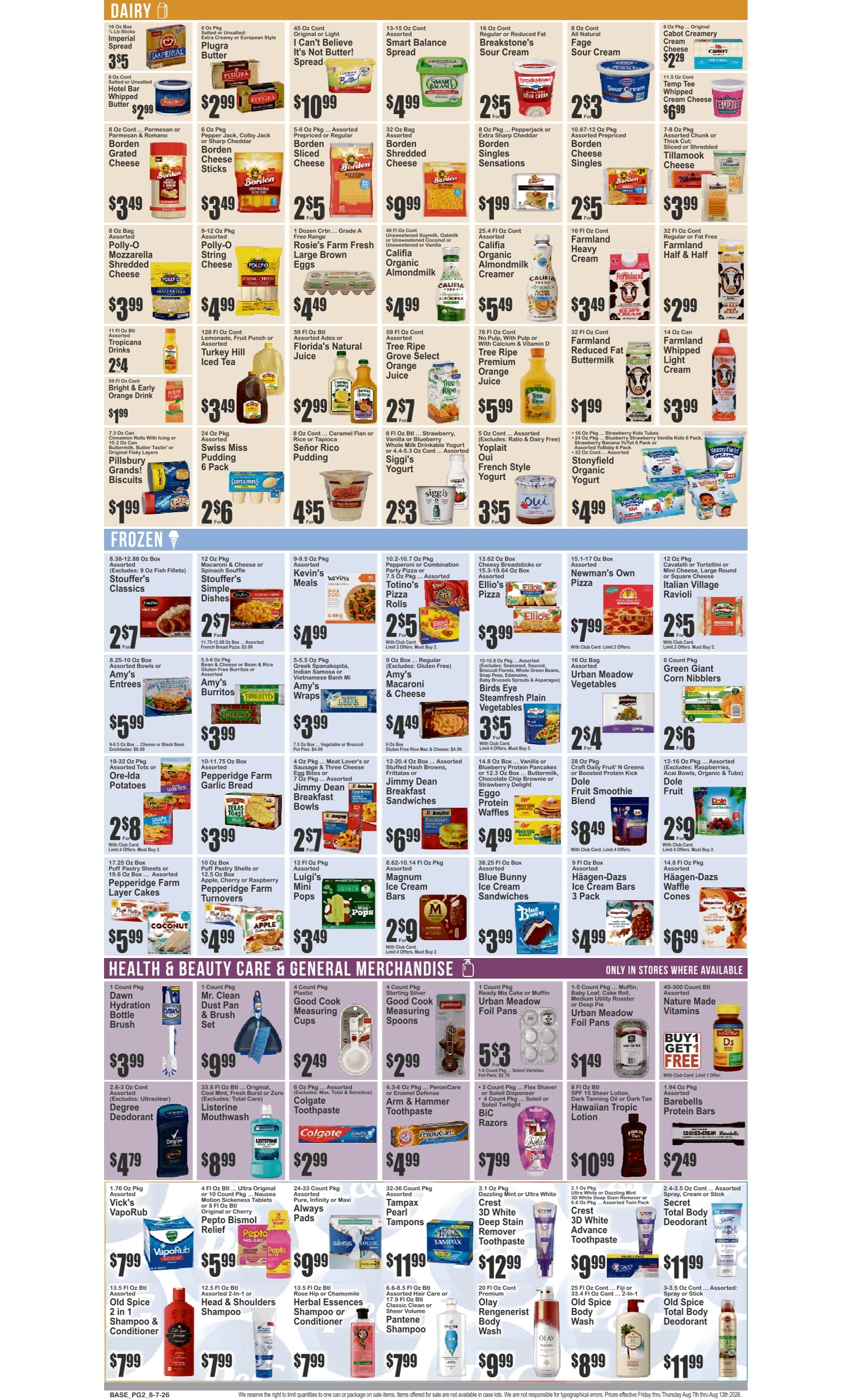 Key Food flyer page 3