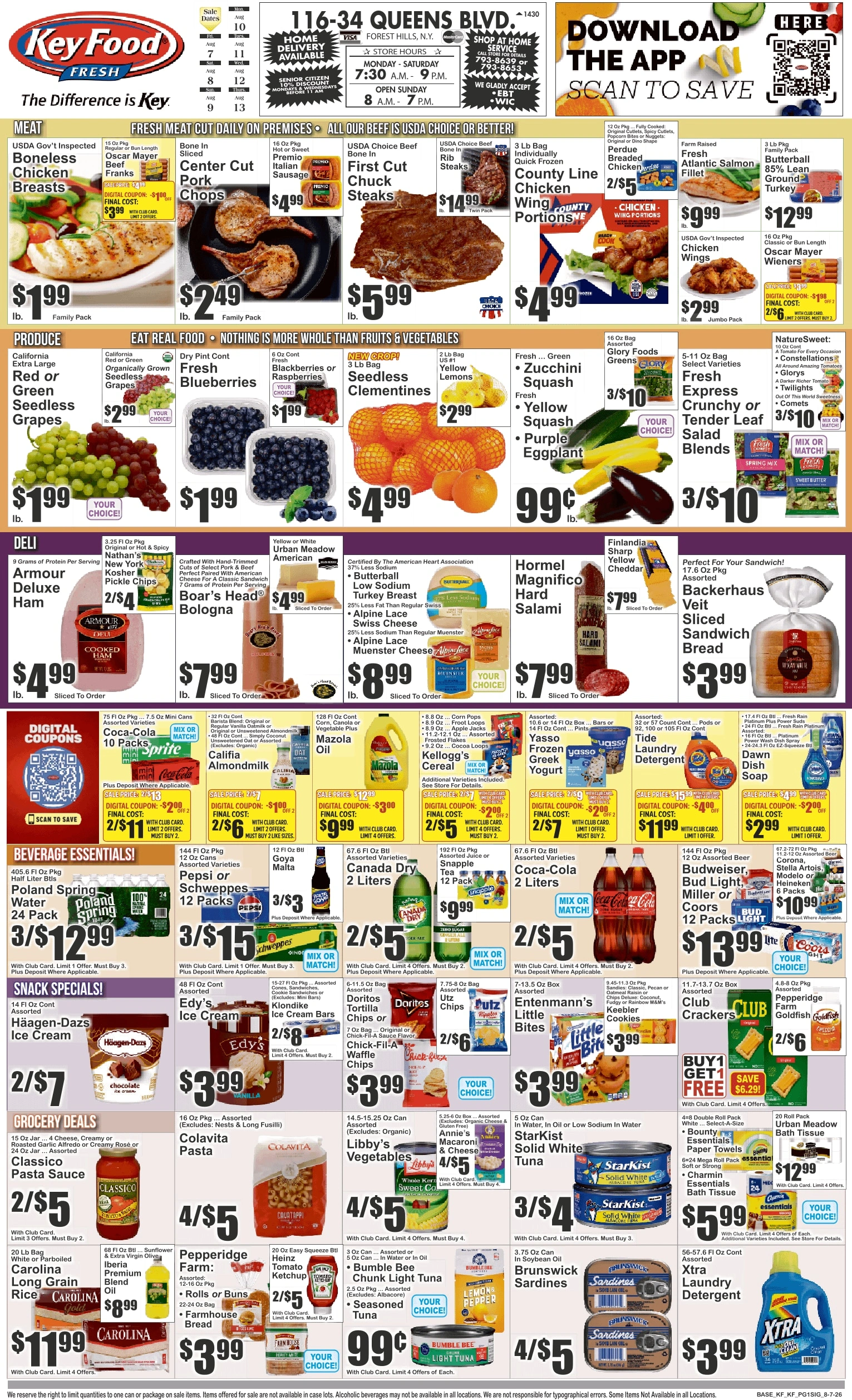Key Food flyer page 1