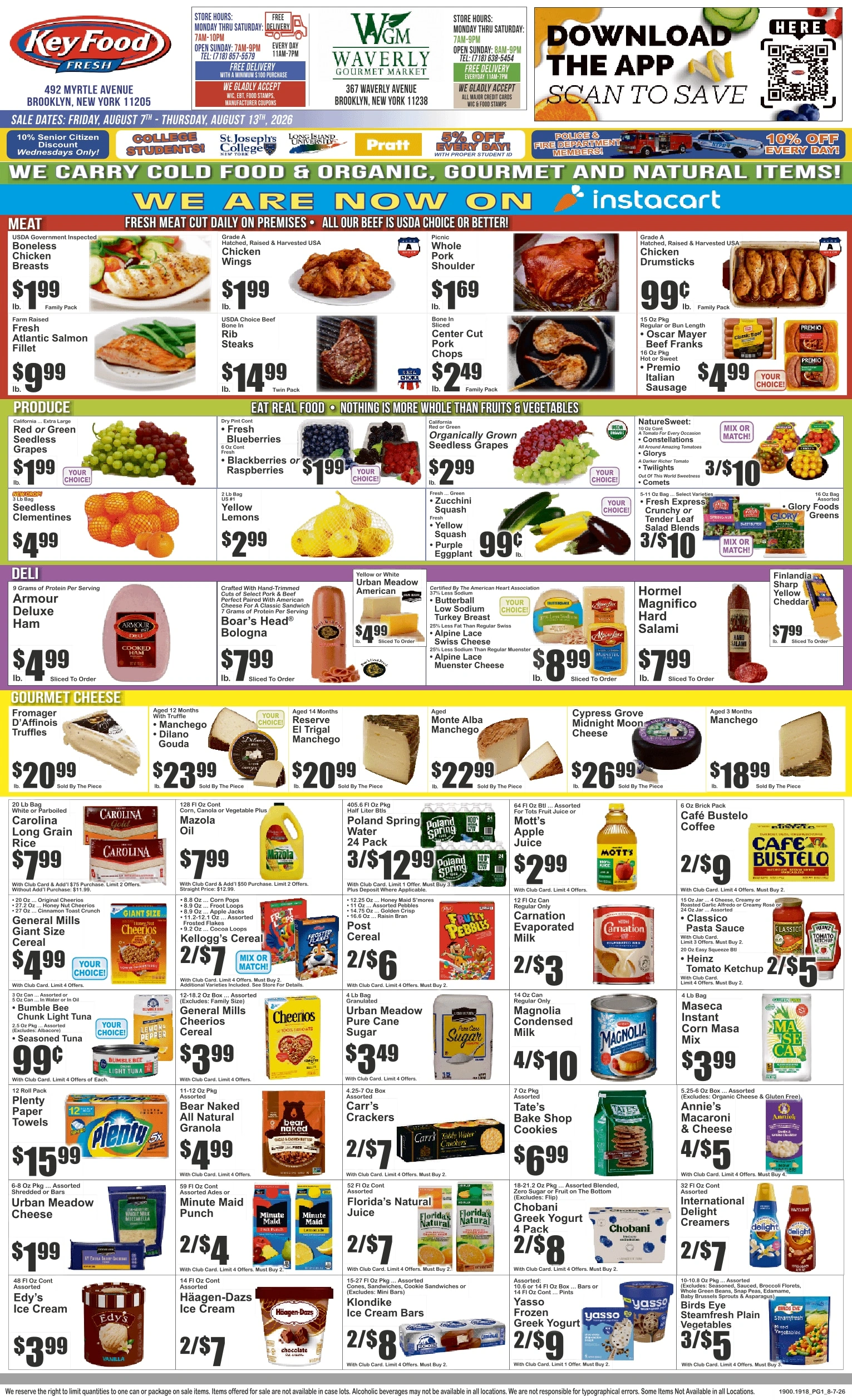 Key Food flyer page 1