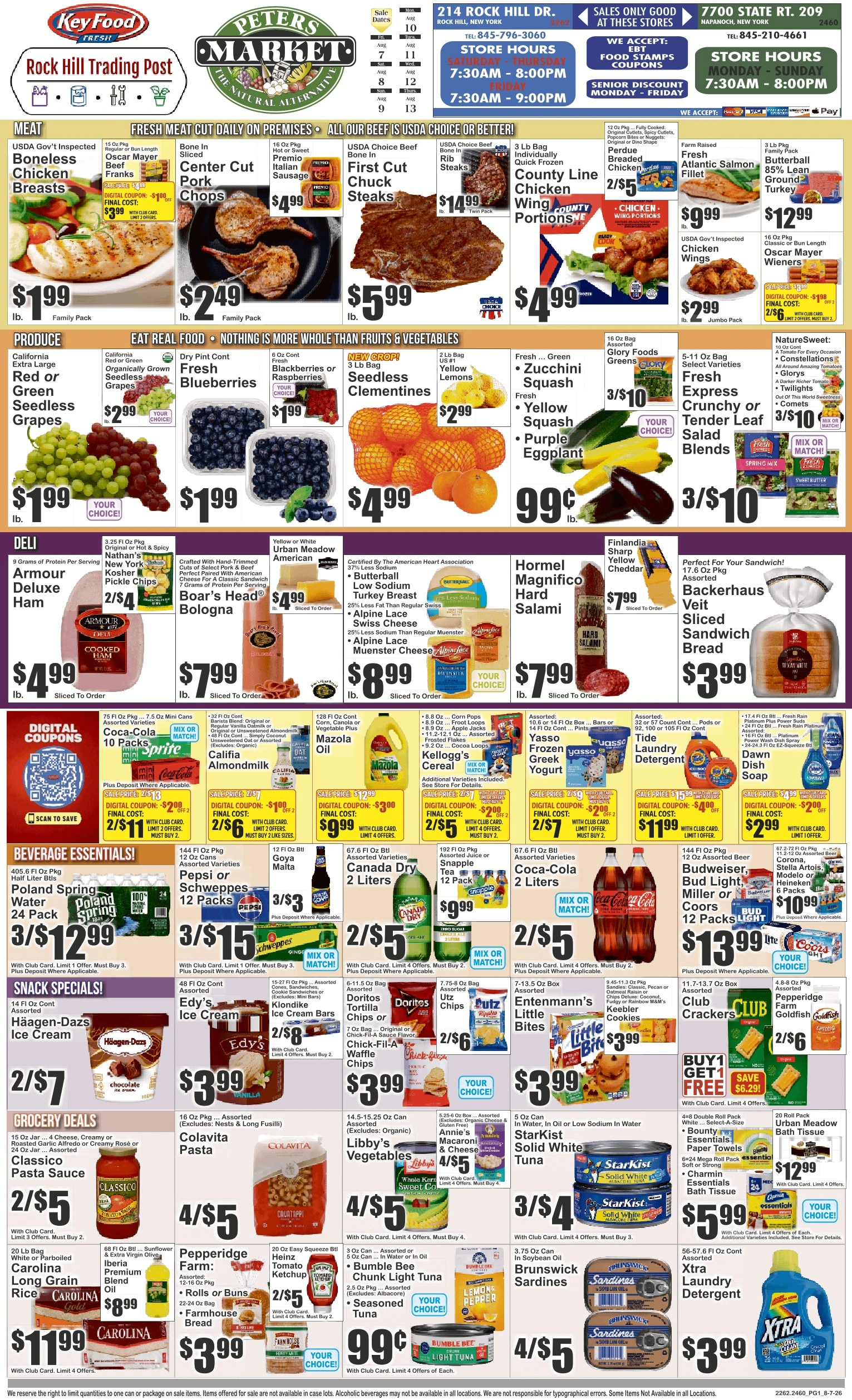 Key Food flyer page 1