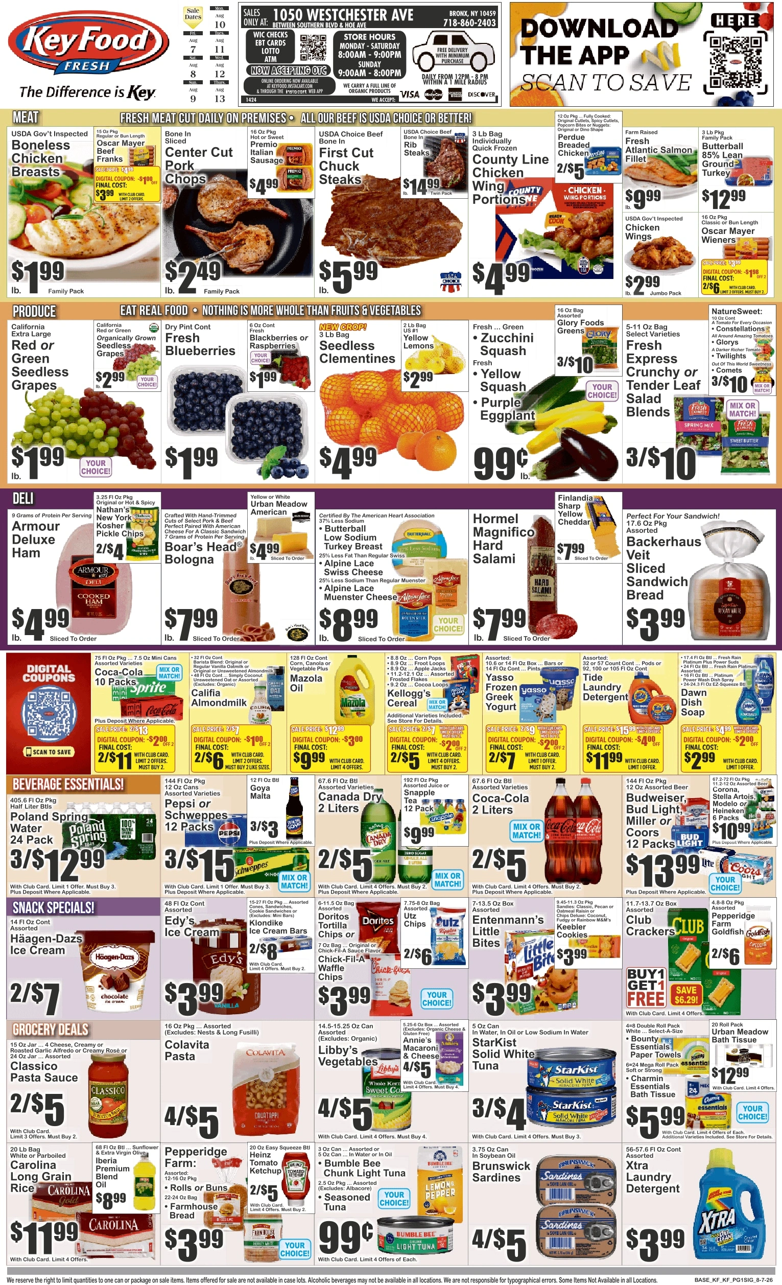 Key Food flyer page 1