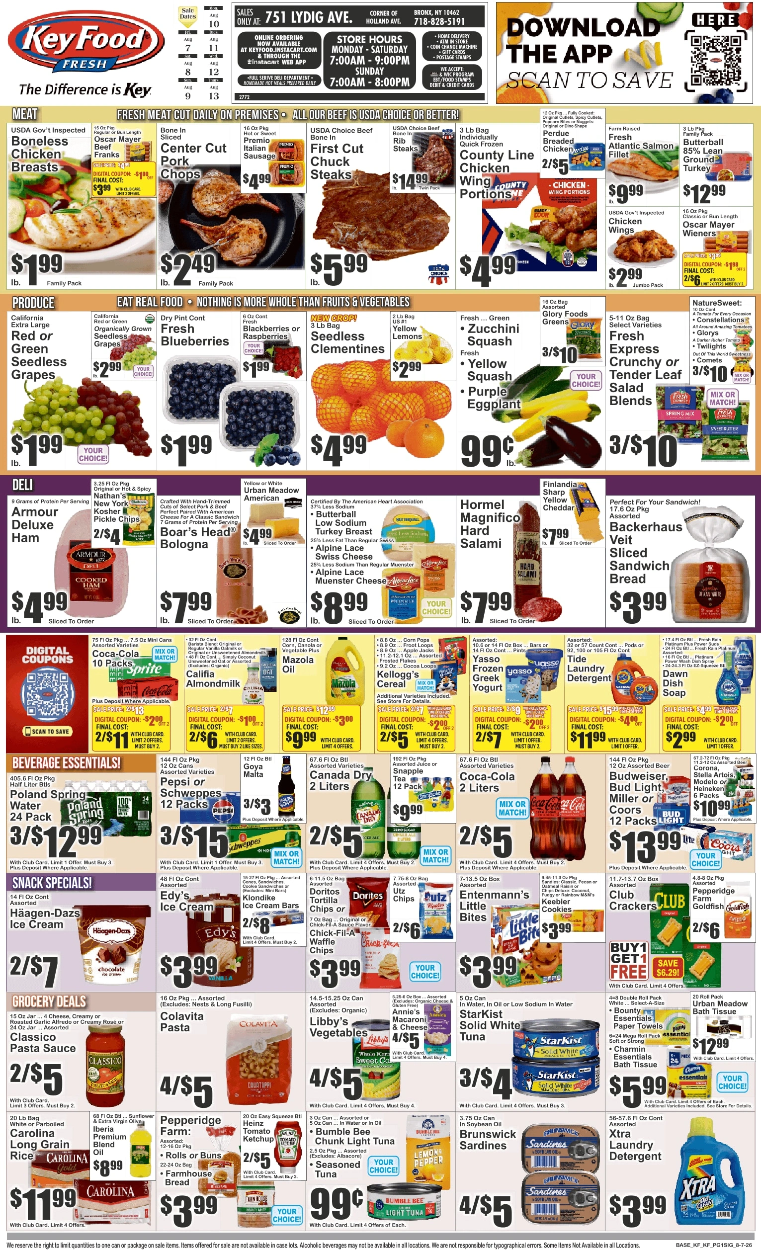 Key Food flyer page 1