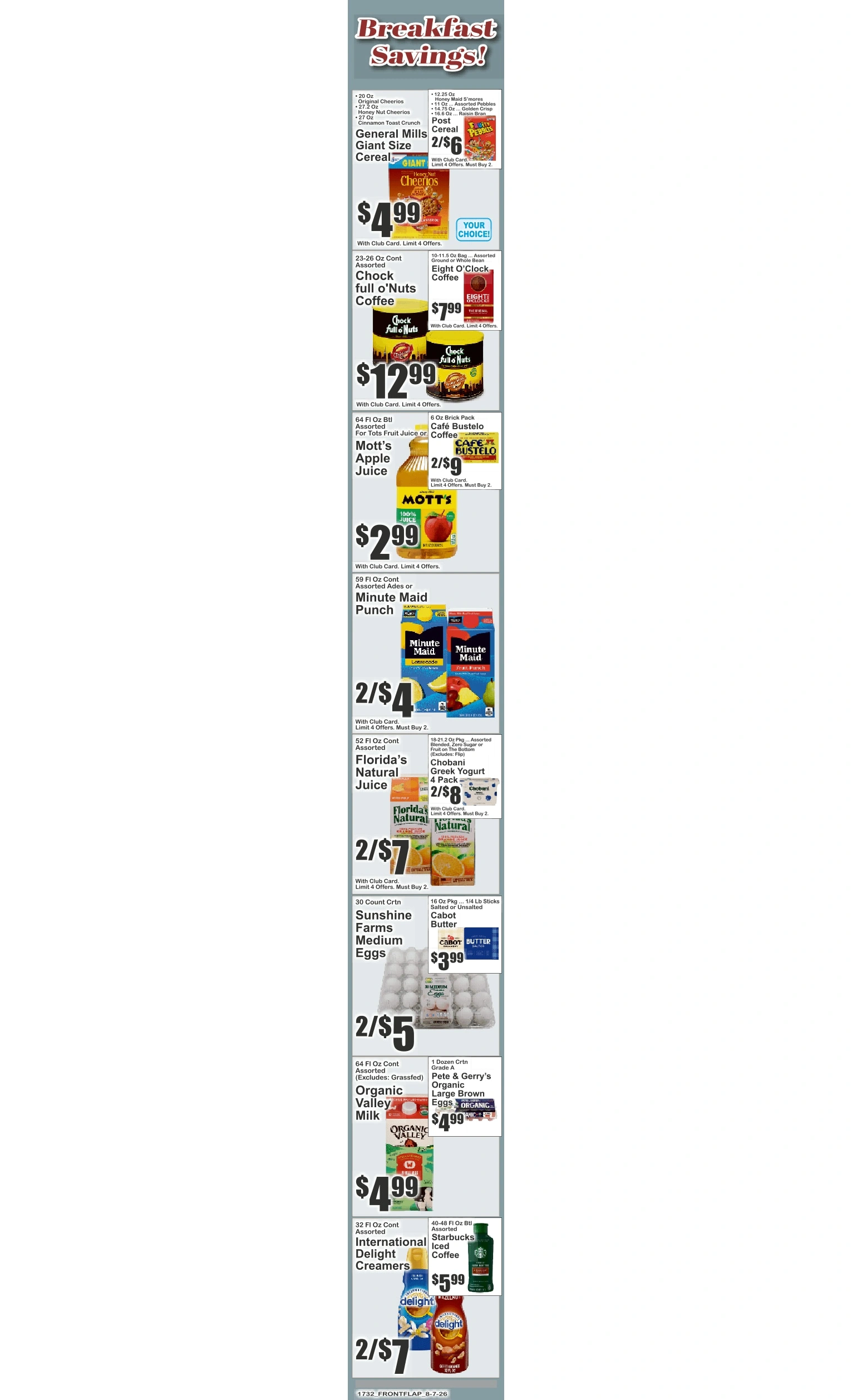 Key Fresh & Natural flyer page 2