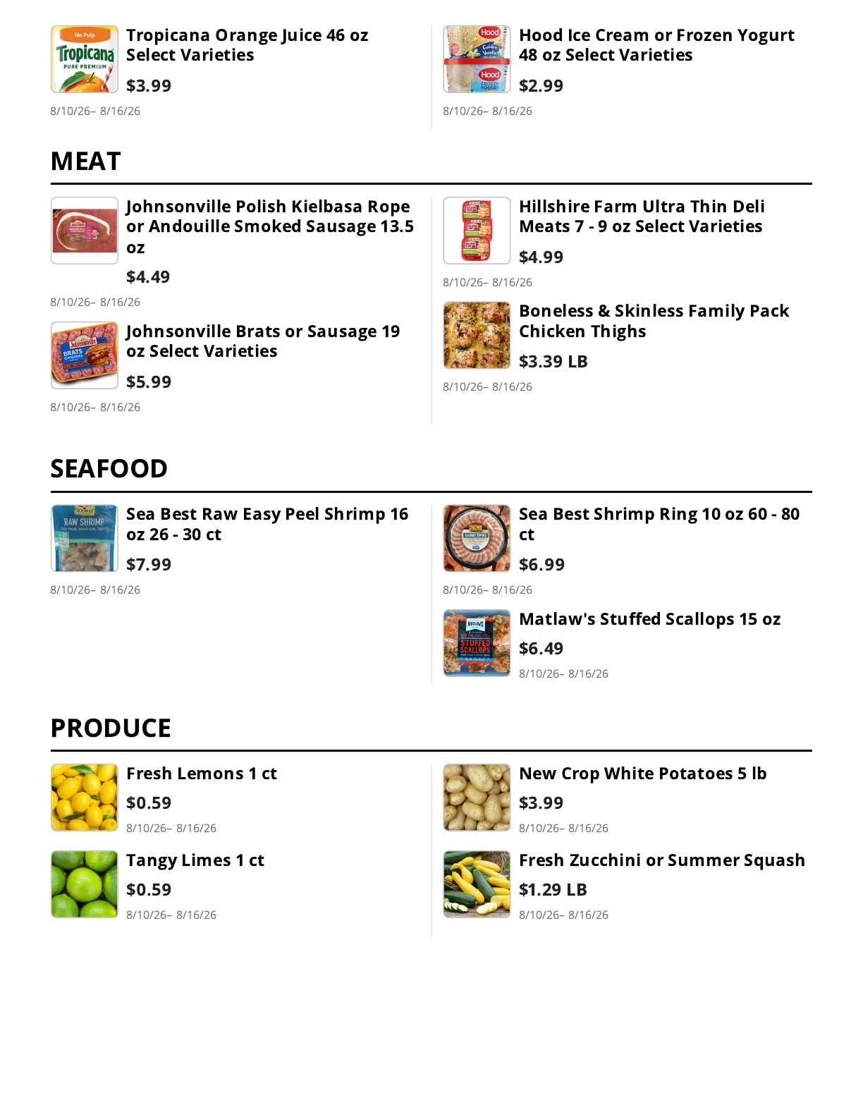 Kingdom Market flyer page 2