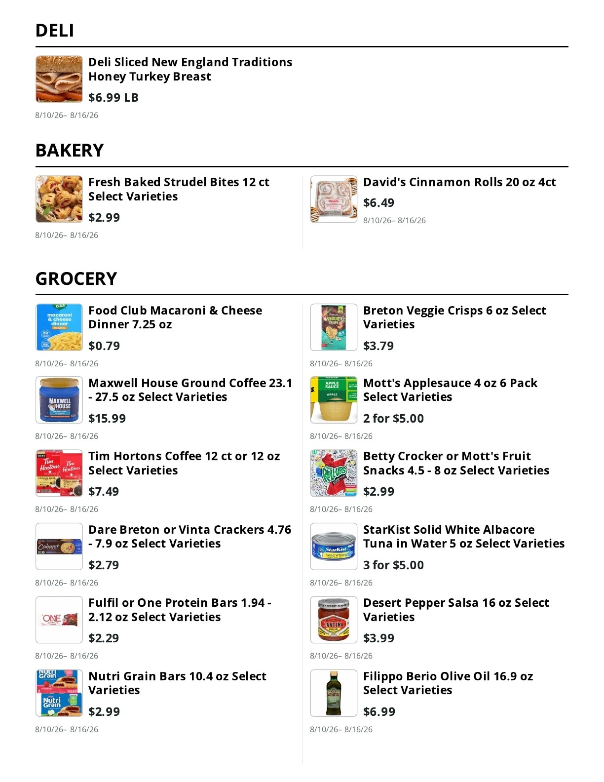 Kingdom Market flyer page 3